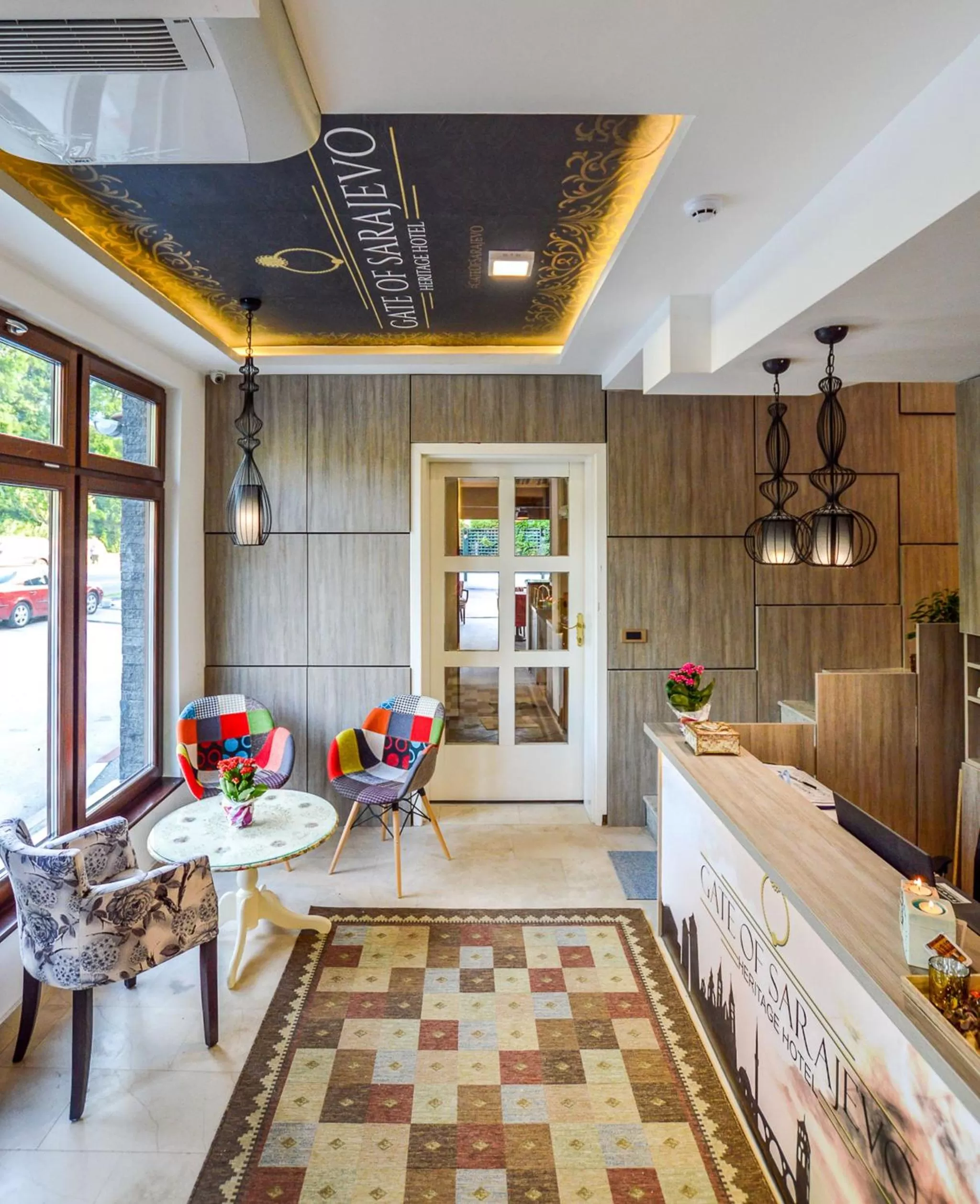 Lobby or reception in Heritage Hotel Gate of Sarajevo
