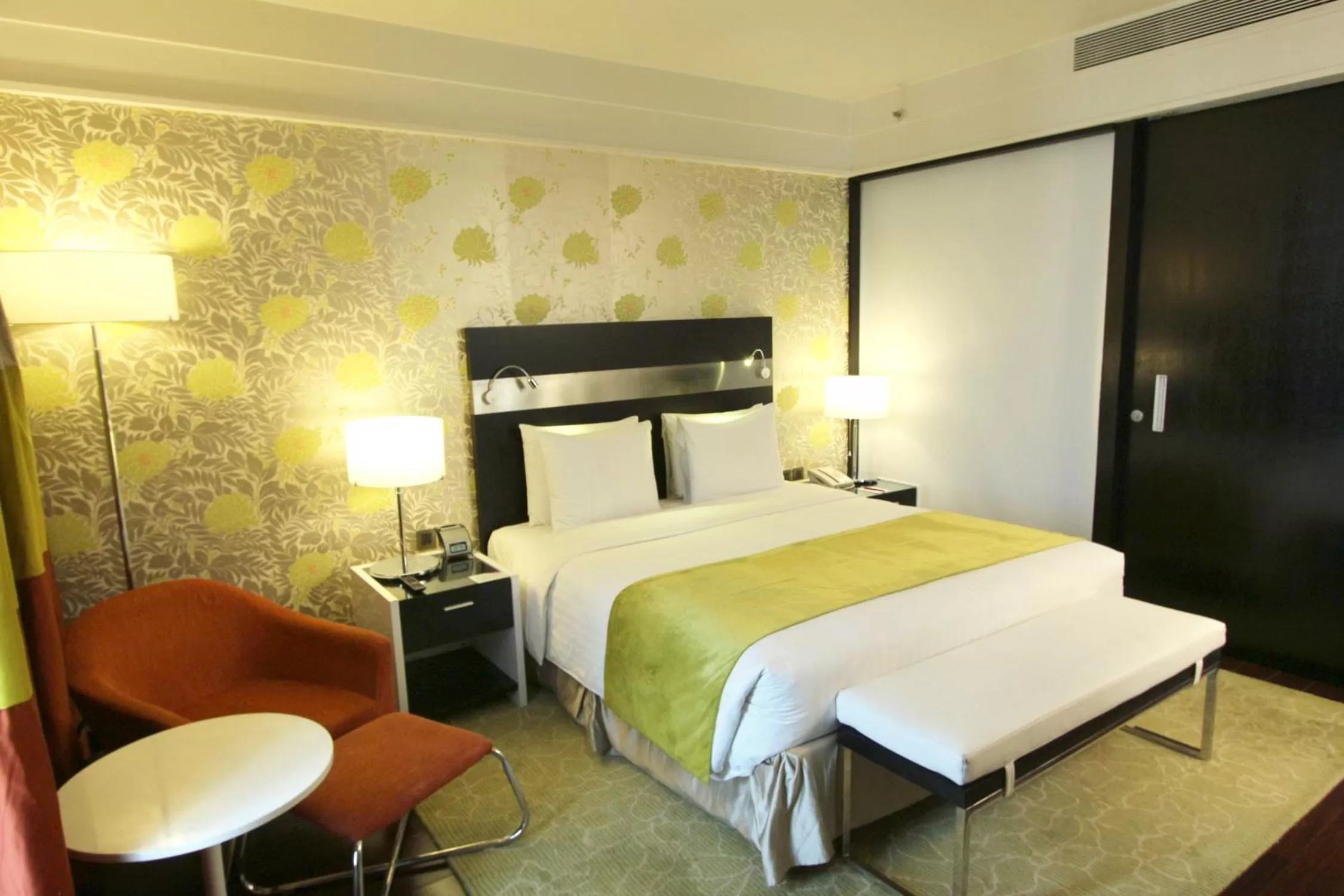 Bedroom, Bed in Crowne Plaza Pune City Centre by IHG