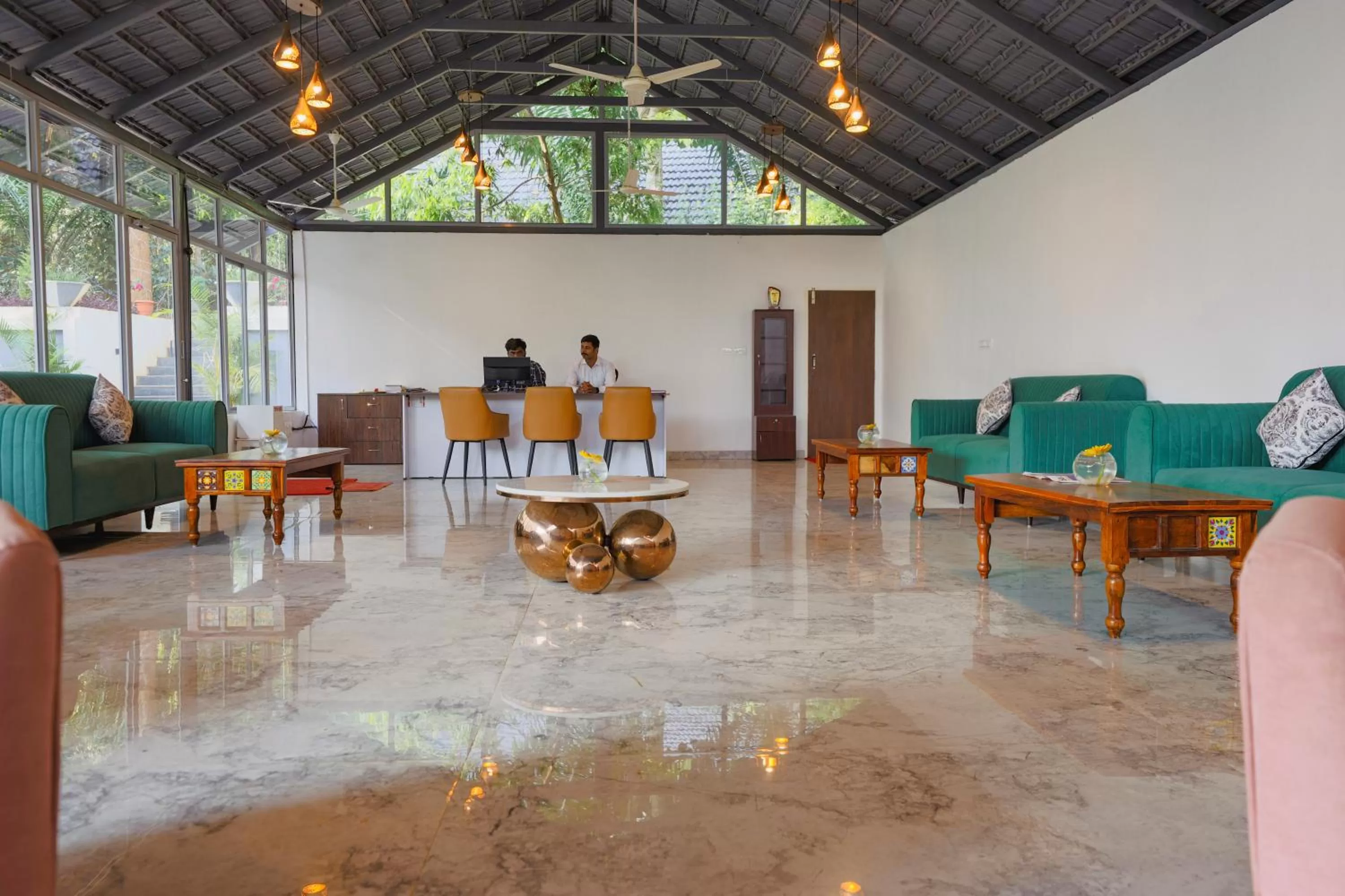 Lobby or reception in The Spectrum Resort - Chikmagalur