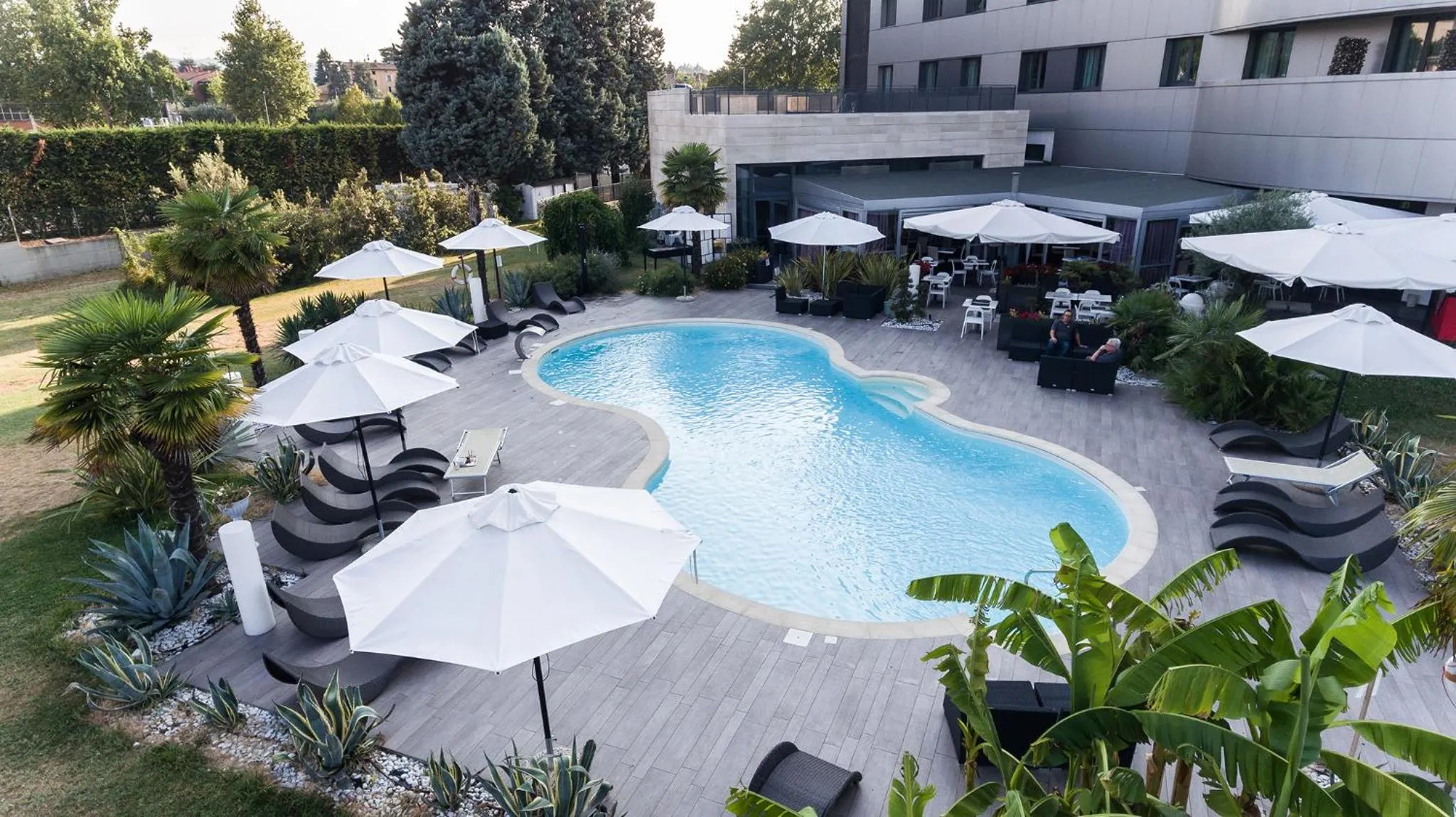 Balcony/Terrace in Amatì Design Green Hotel