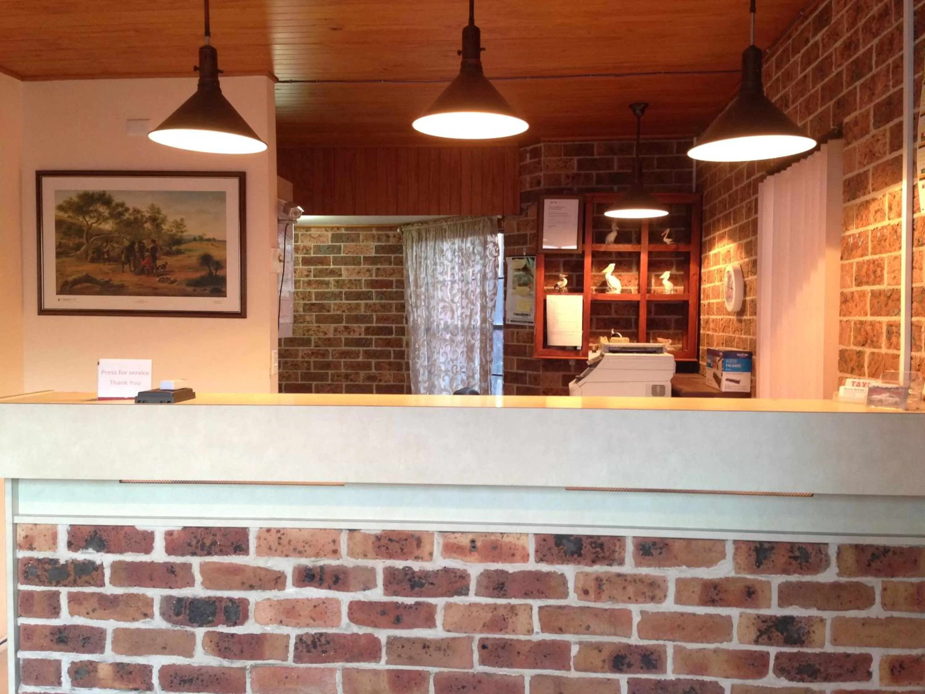 Lobby or reception in Riverview Motor Inn