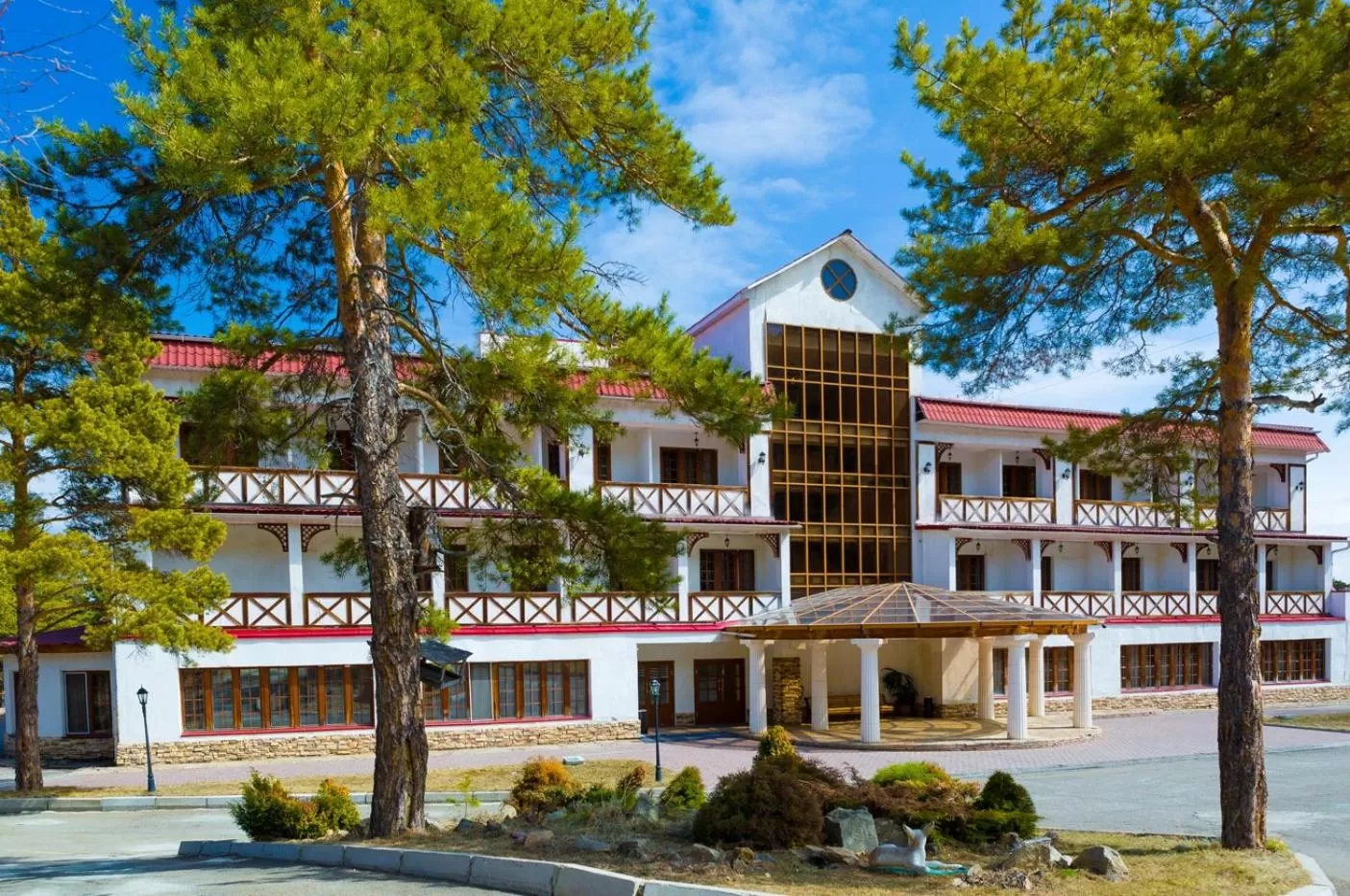 Property building in Park Hotel Kokshetau