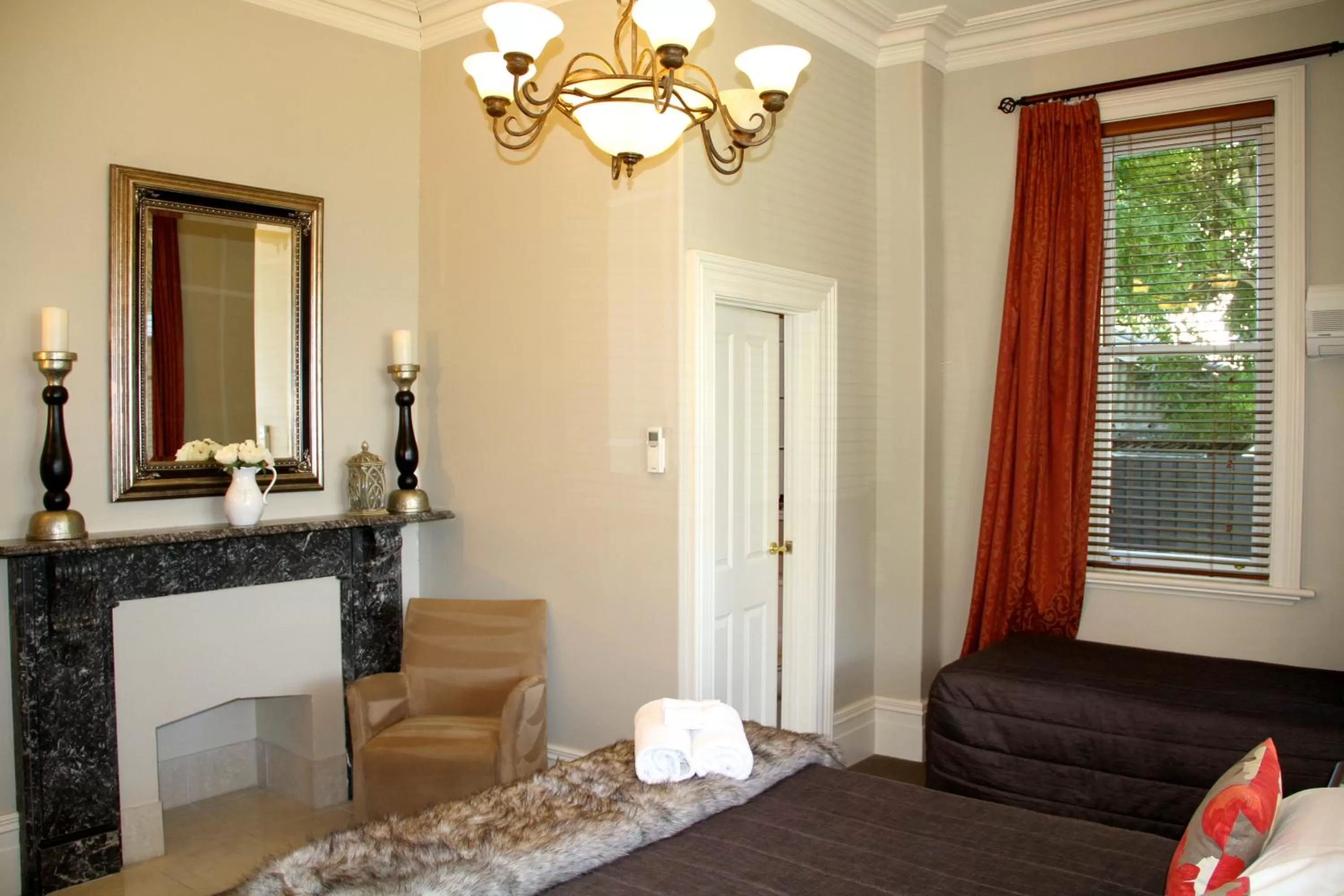 Bedroom in Merivale Manor