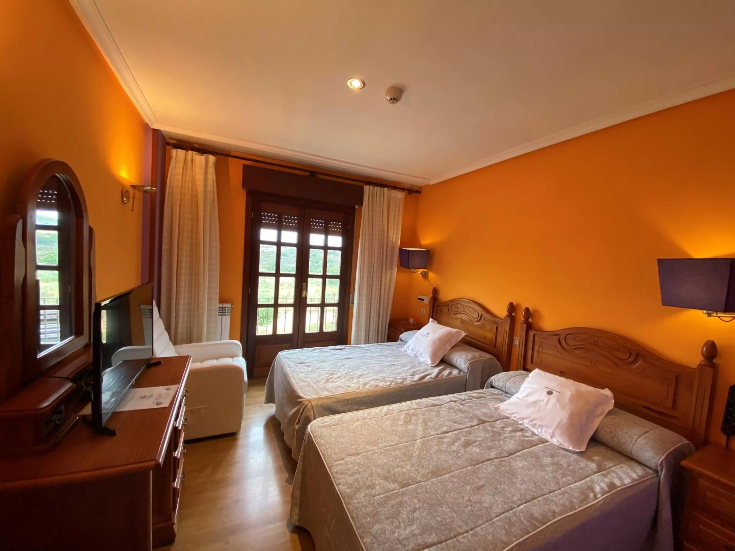 Decorative detail, Bed in Tierra De Lobos