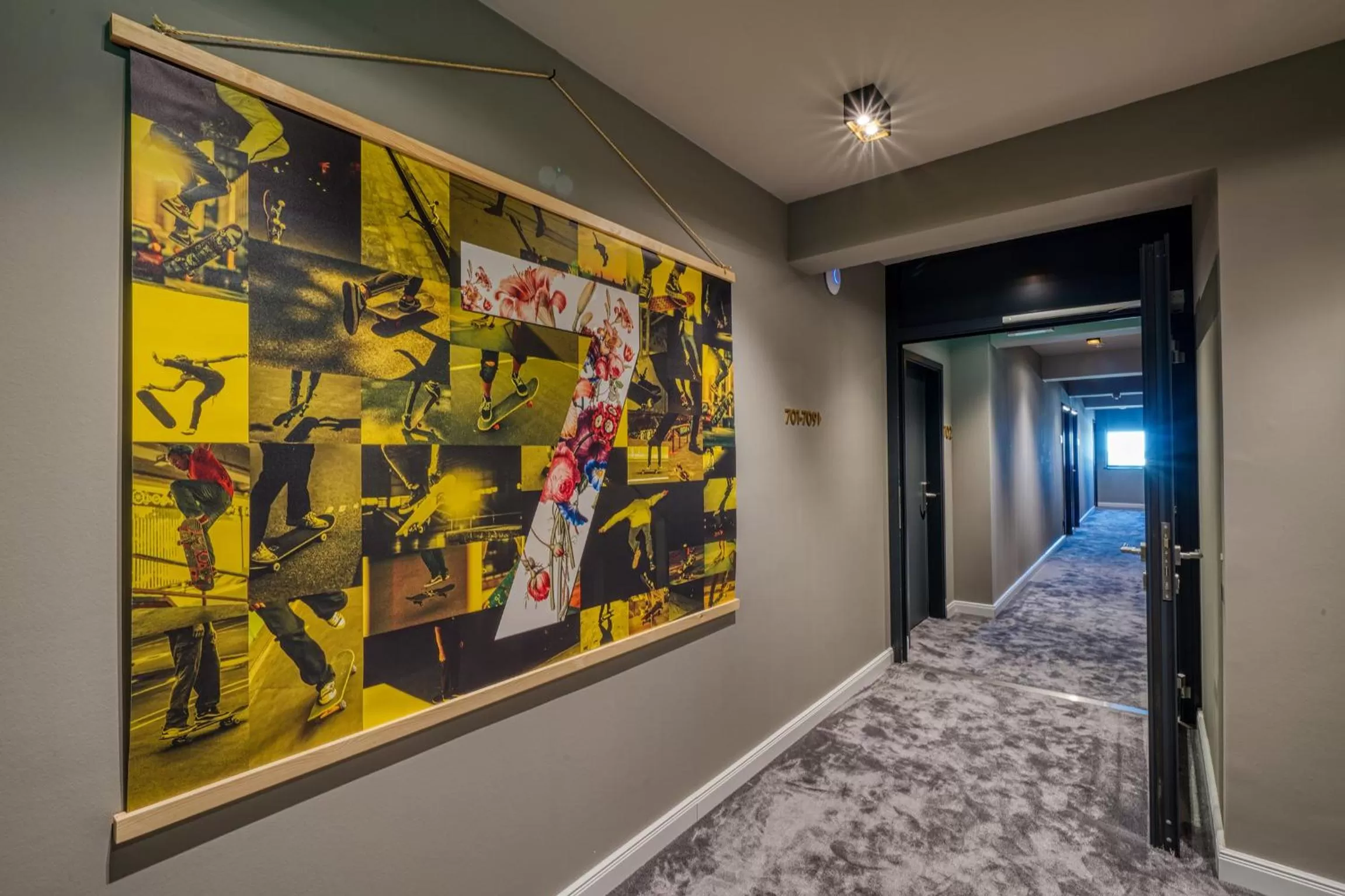 Decorative detail in NYCE Hotel Hannover