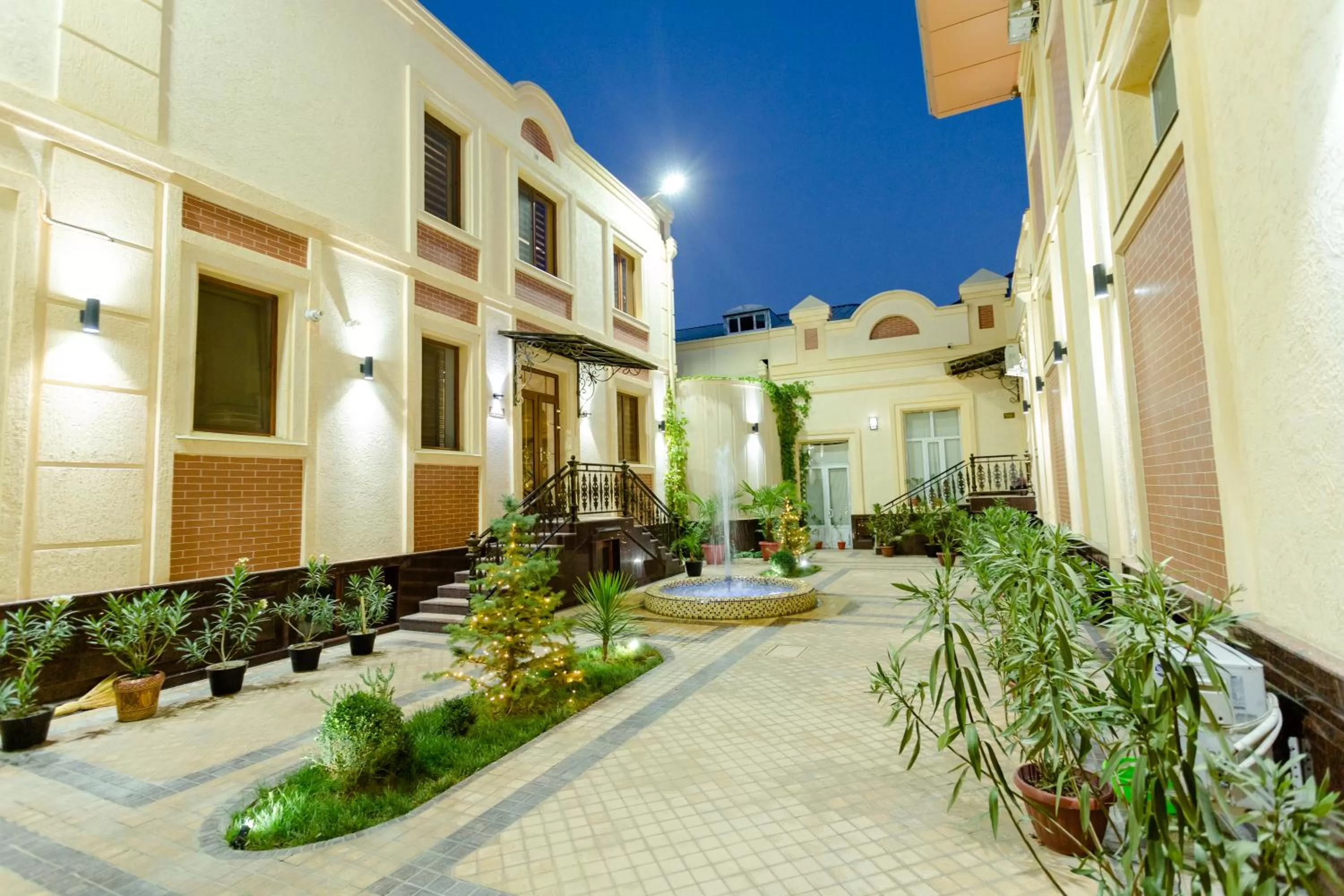 Garden in Gala Osiyo Samarkand