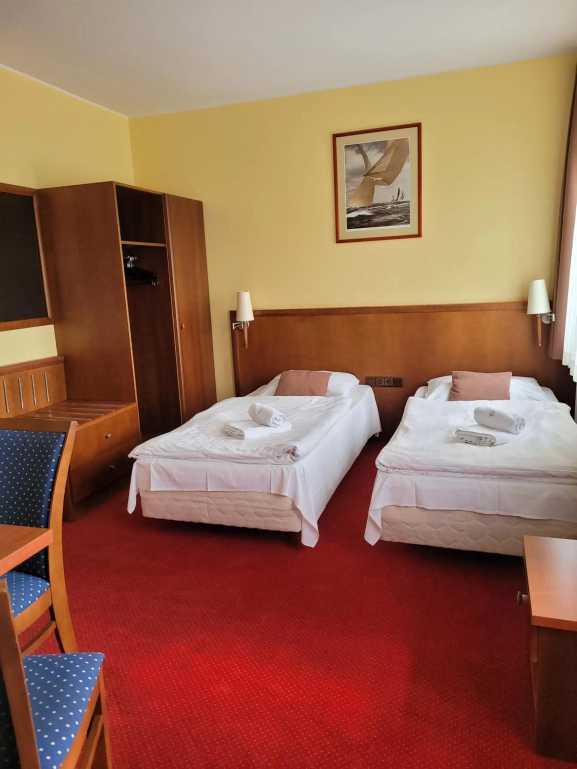 Bed in Virgo B&B Biznes Rumia