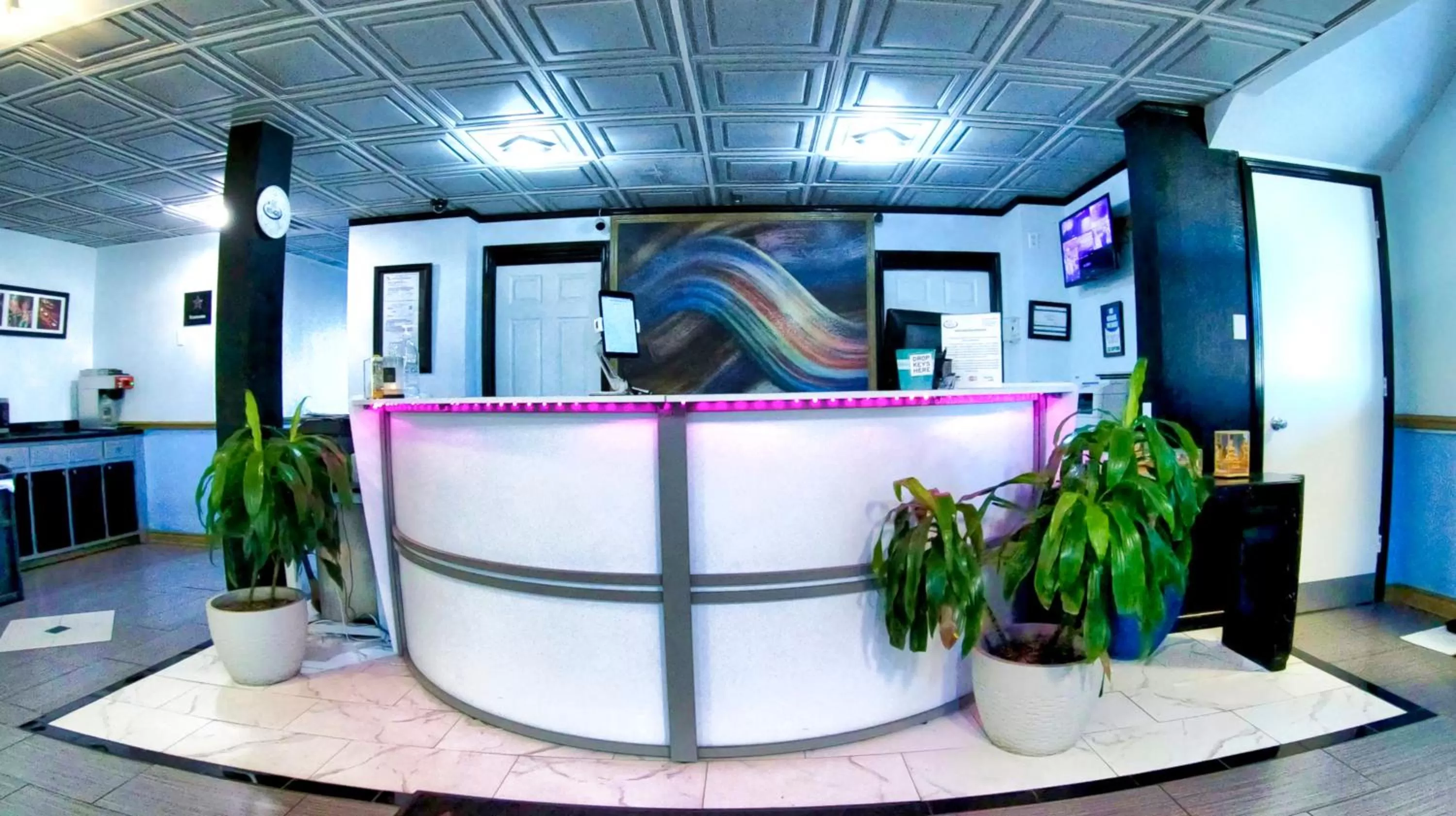 Lobby or reception in R Nite Star Inn and Suites -Home of the Cowboys & Rangers