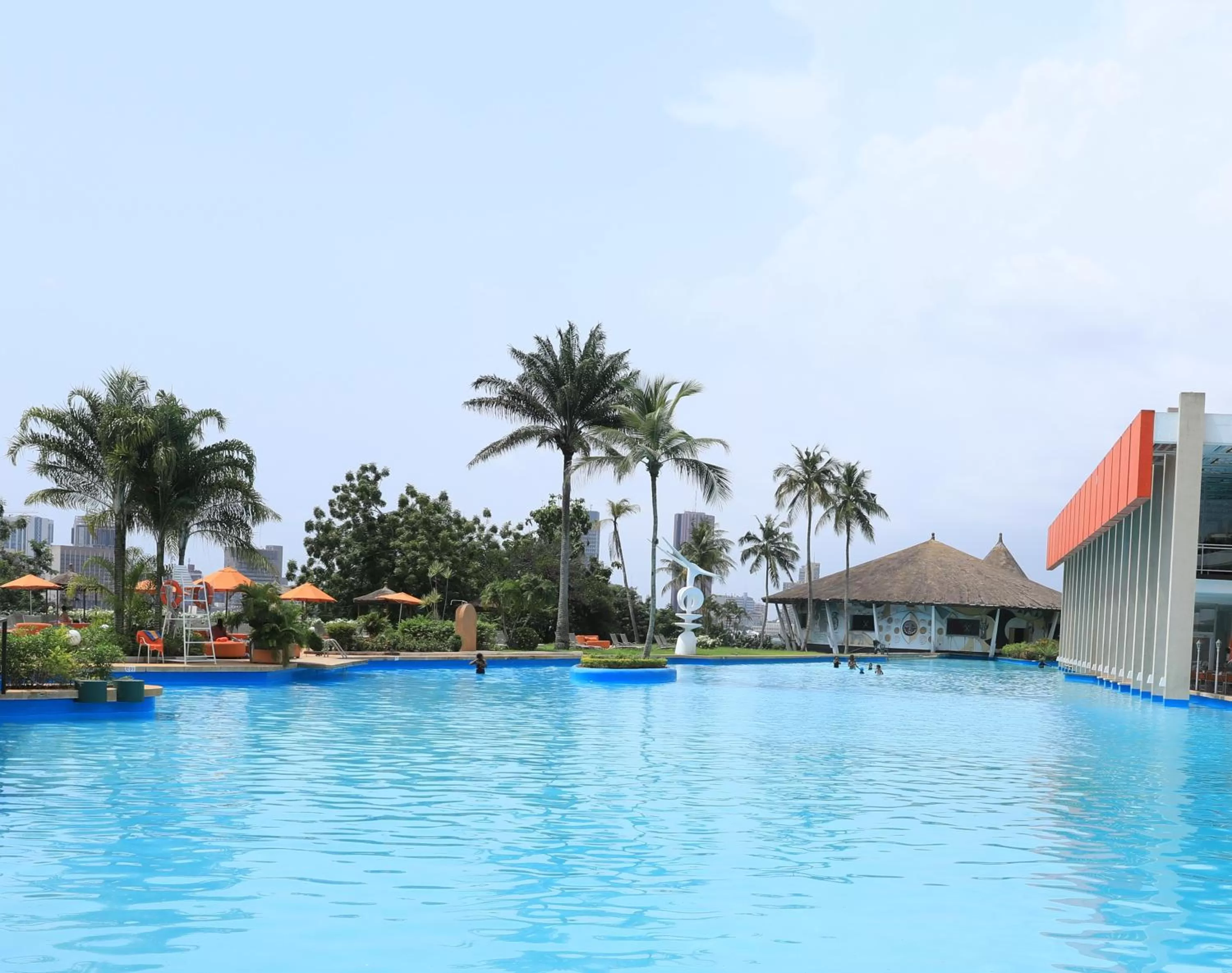 Swimming pool in Sofitel Abidjan Hotel Ivoire