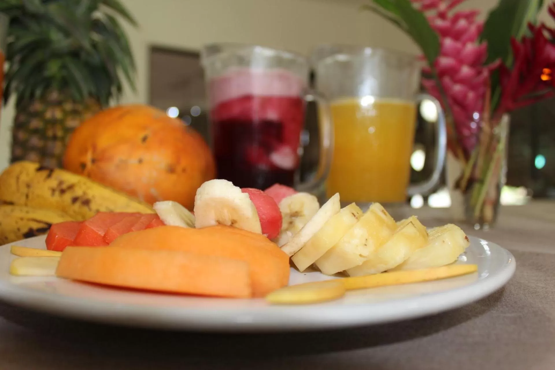 Food close-up in Hotel La Aldea del Halach Huinic
