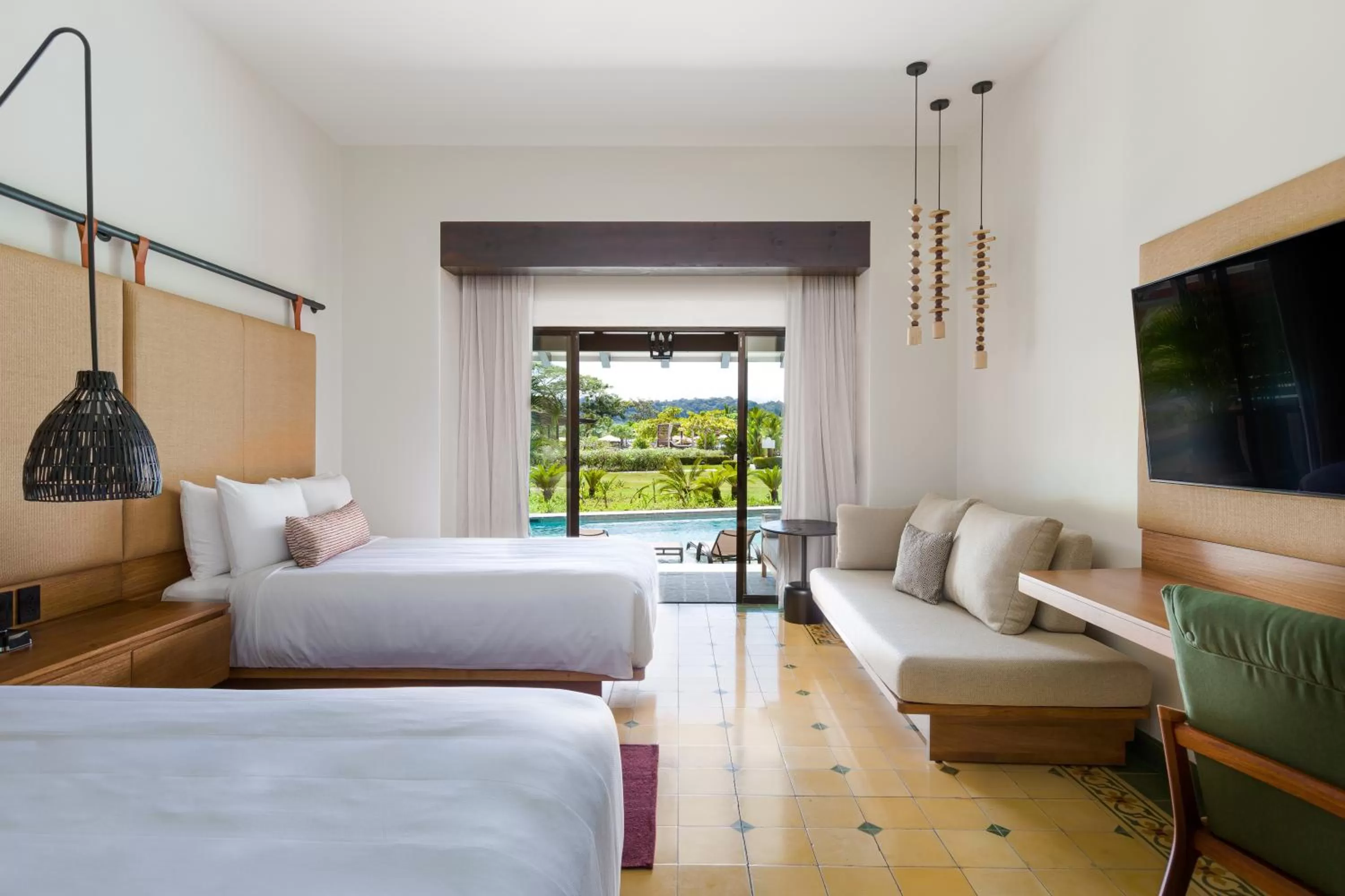 Photo of the whole room, Bed in Los Sueños Marriott Ocean & Golf Resort