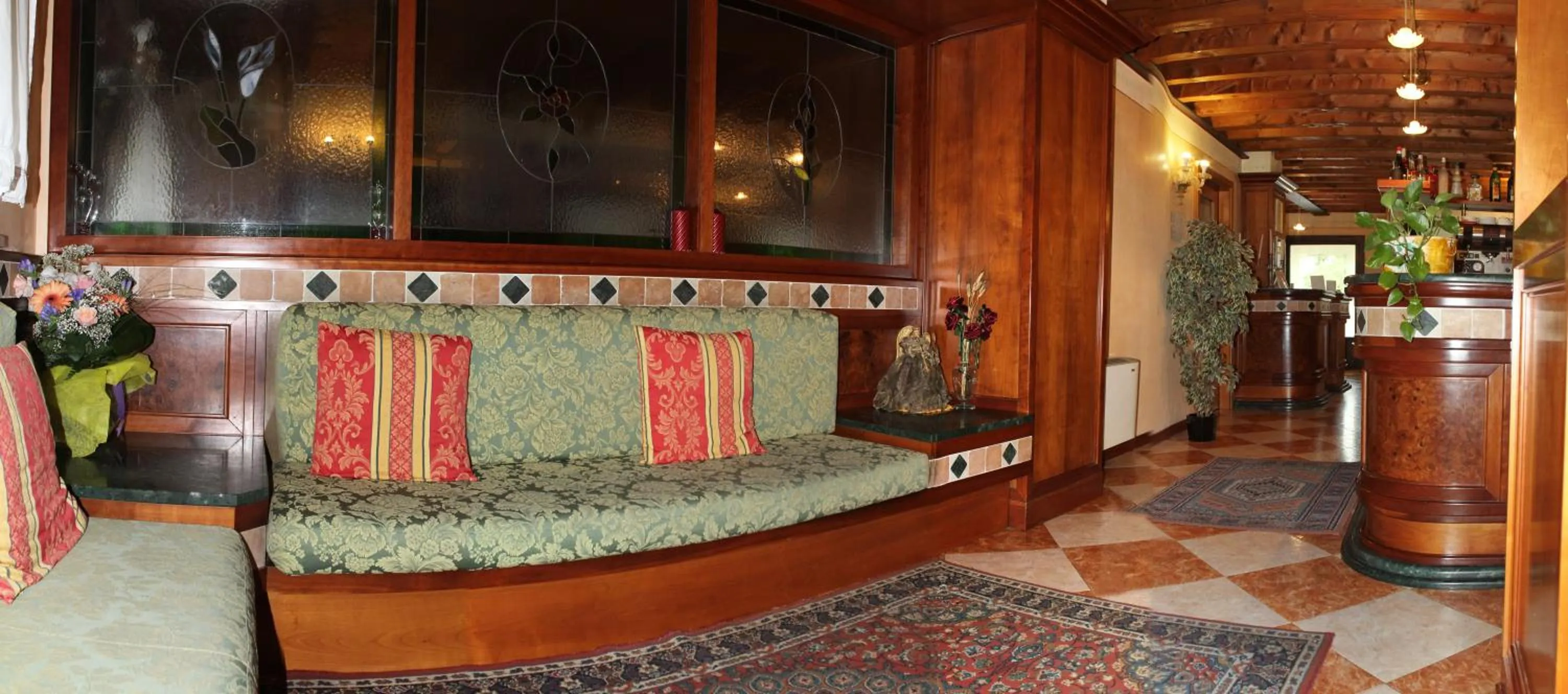 Lobby or reception in Hotel Antico Moro