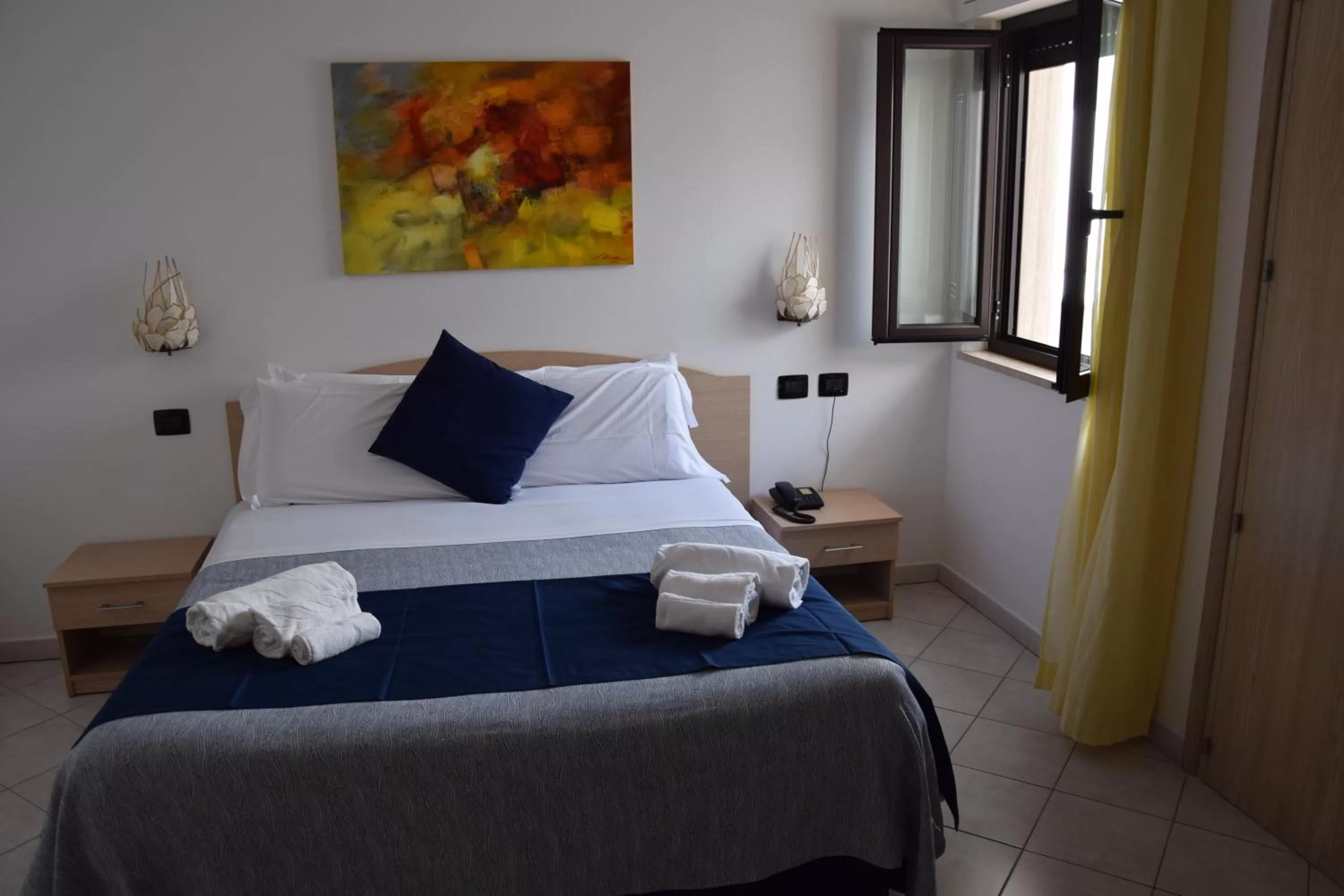 Bed in Hotel Profumo Di Mare