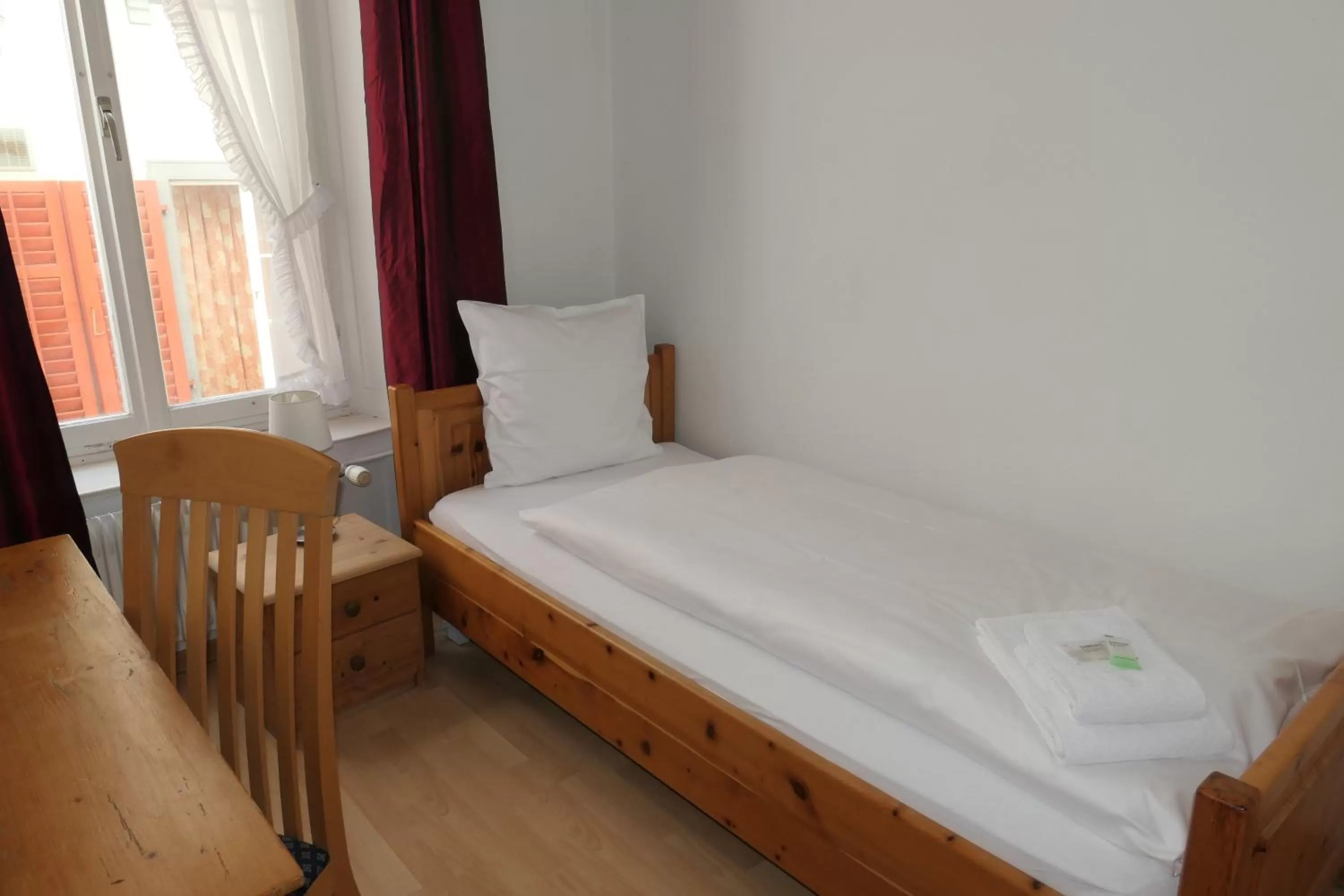 Bedroom, Bed in Hotel Franziskaner