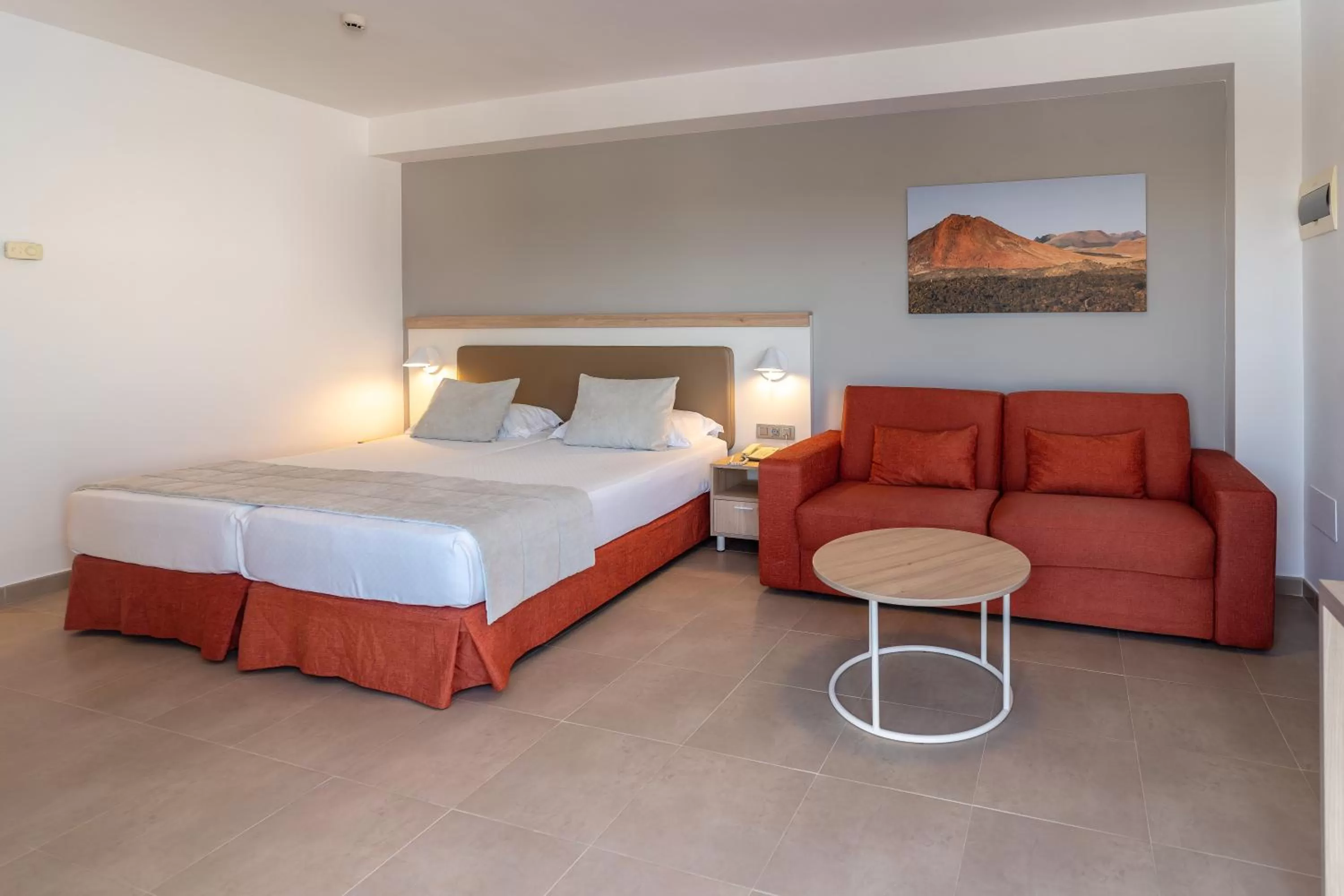 Bed in Hotel Lanzarote Village