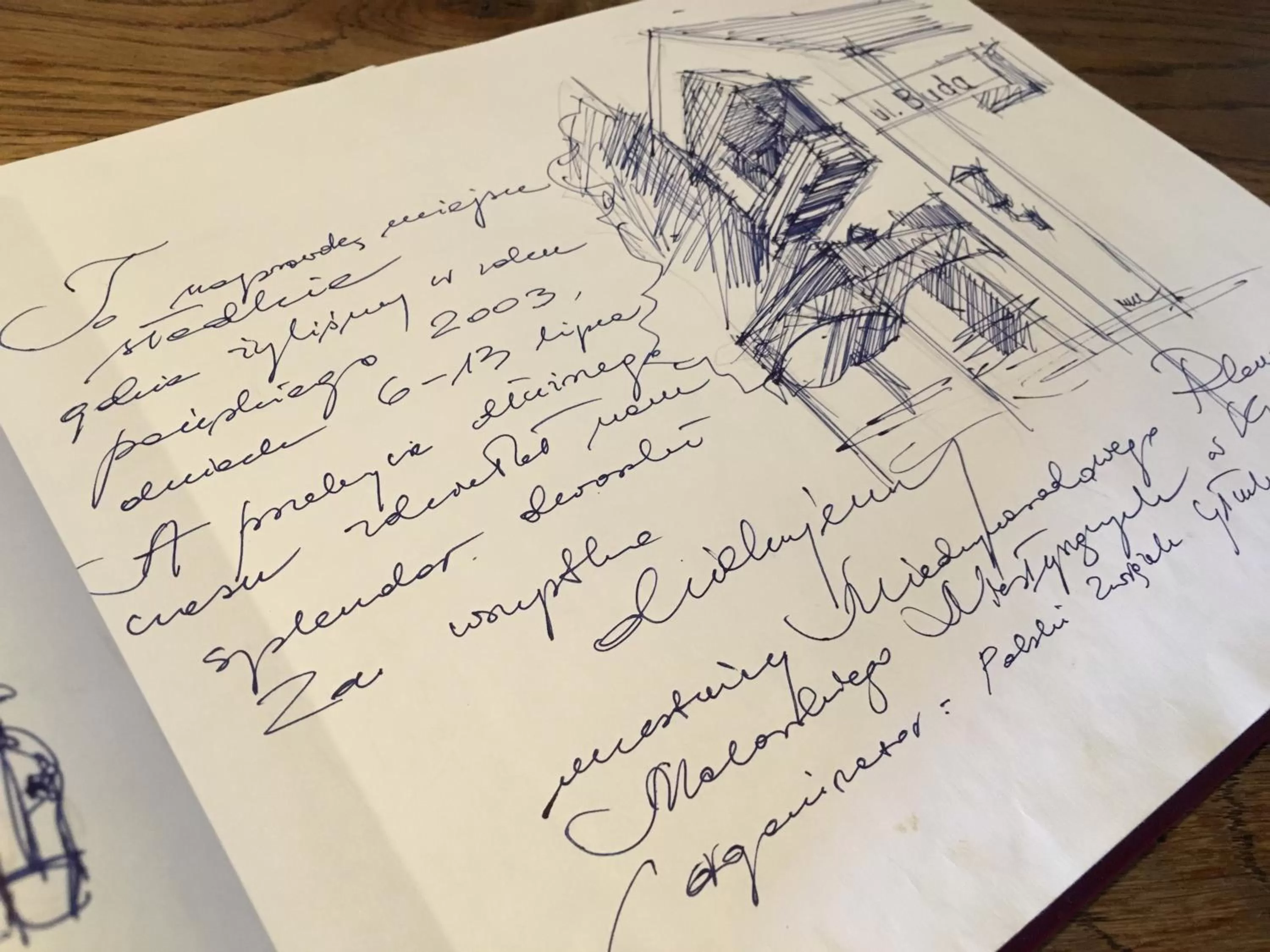 Decorative detail in Restauracja Pensjonat Buda