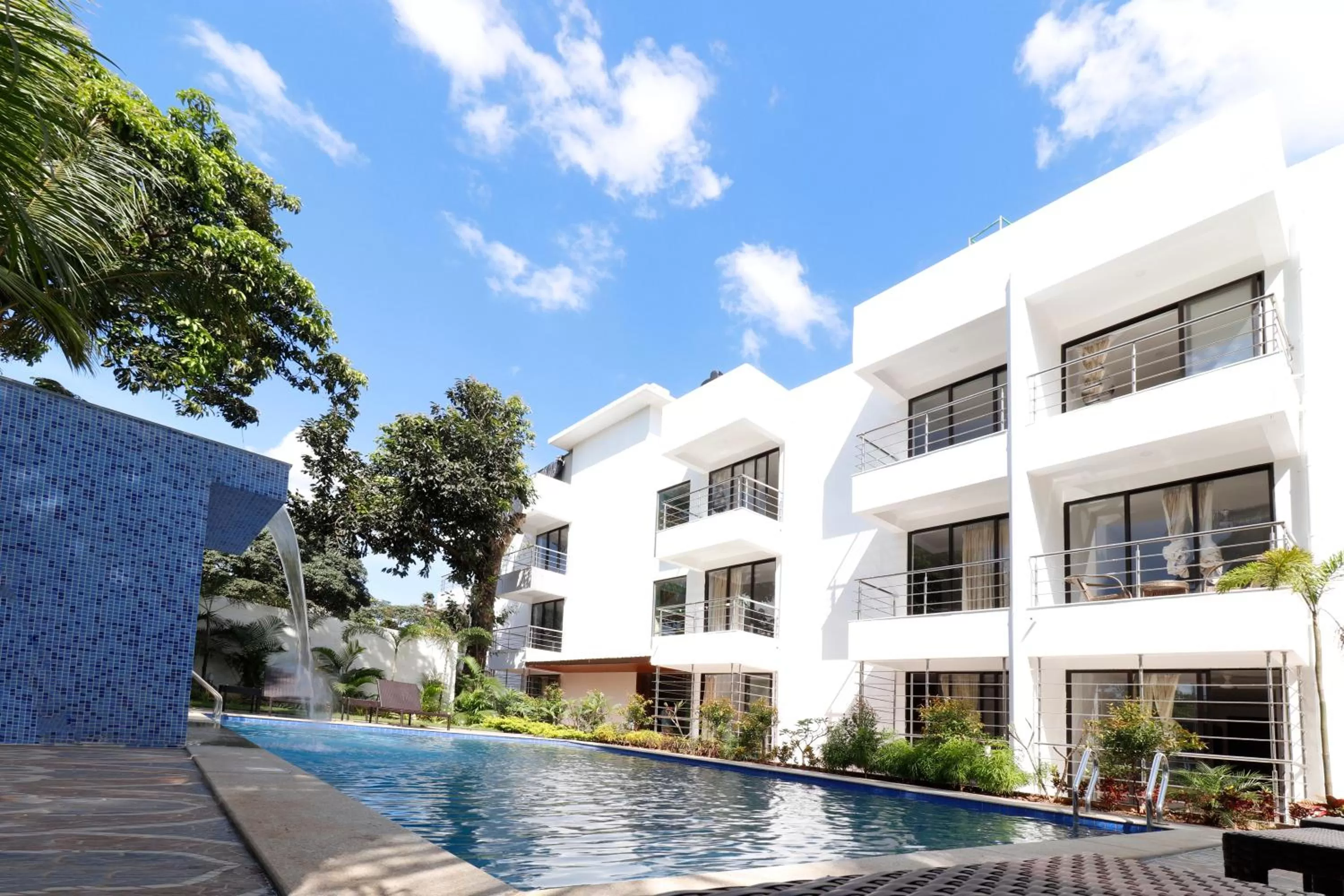 Balcony/Terrace in Miranda Beach Resort Baga