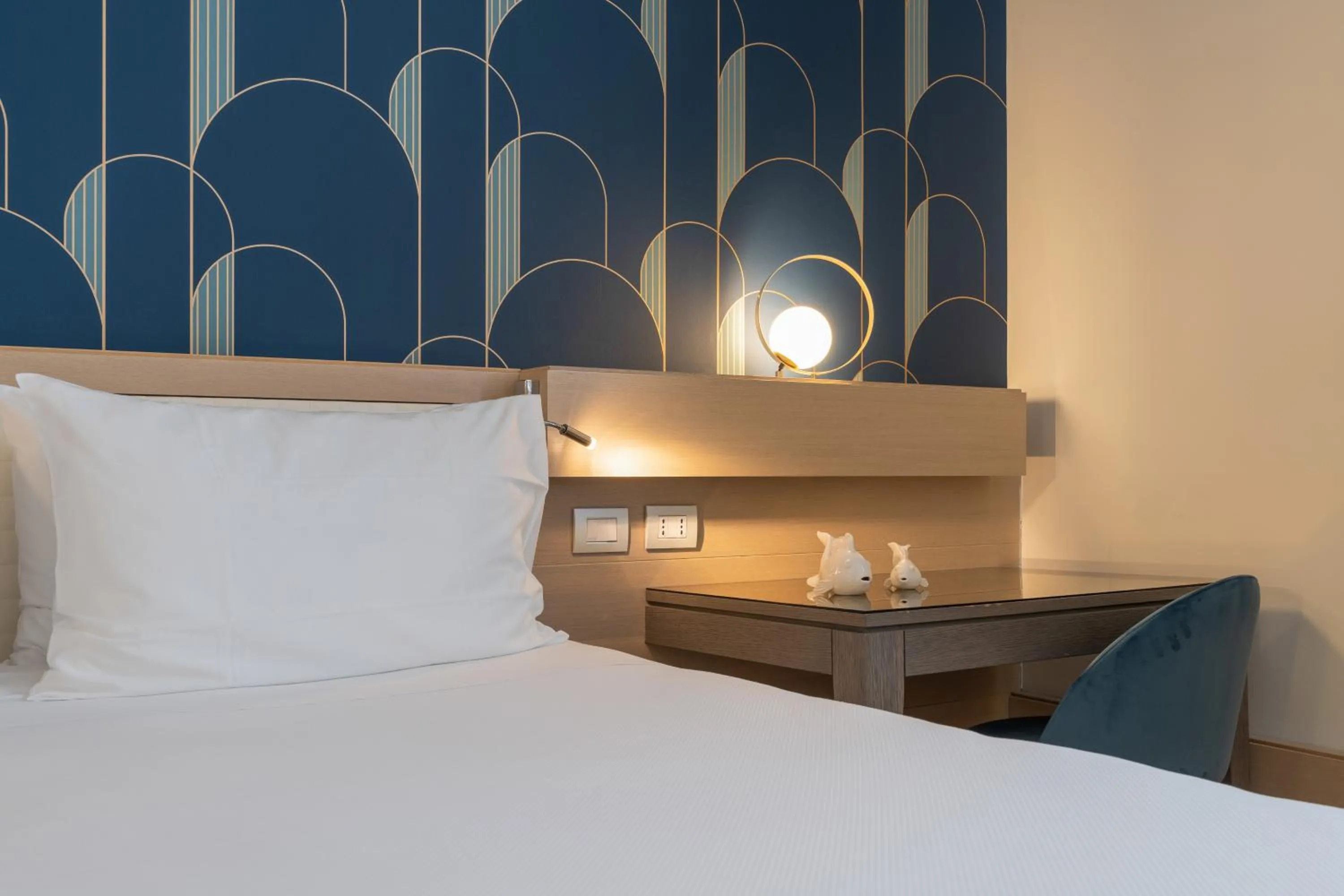 Bed in Grand Hotel Alassio Beach & Spa Resort - The Leading Hotels of the World