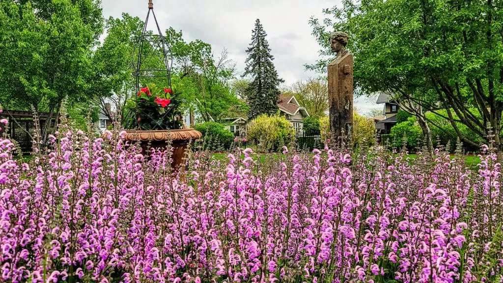 Garden view, Garden in Chocolate Mansion