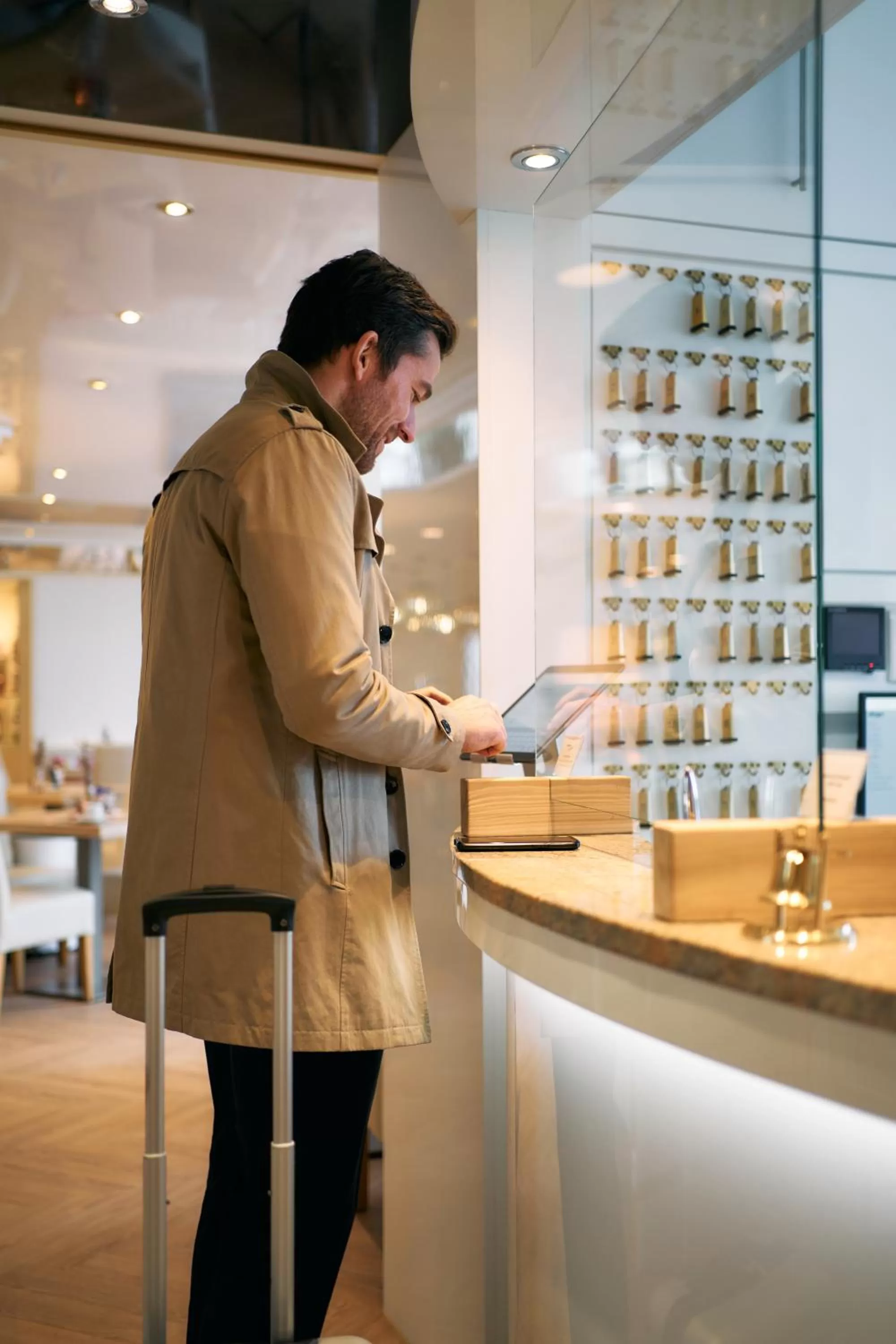 Lobby or reception in Hotel Engbert