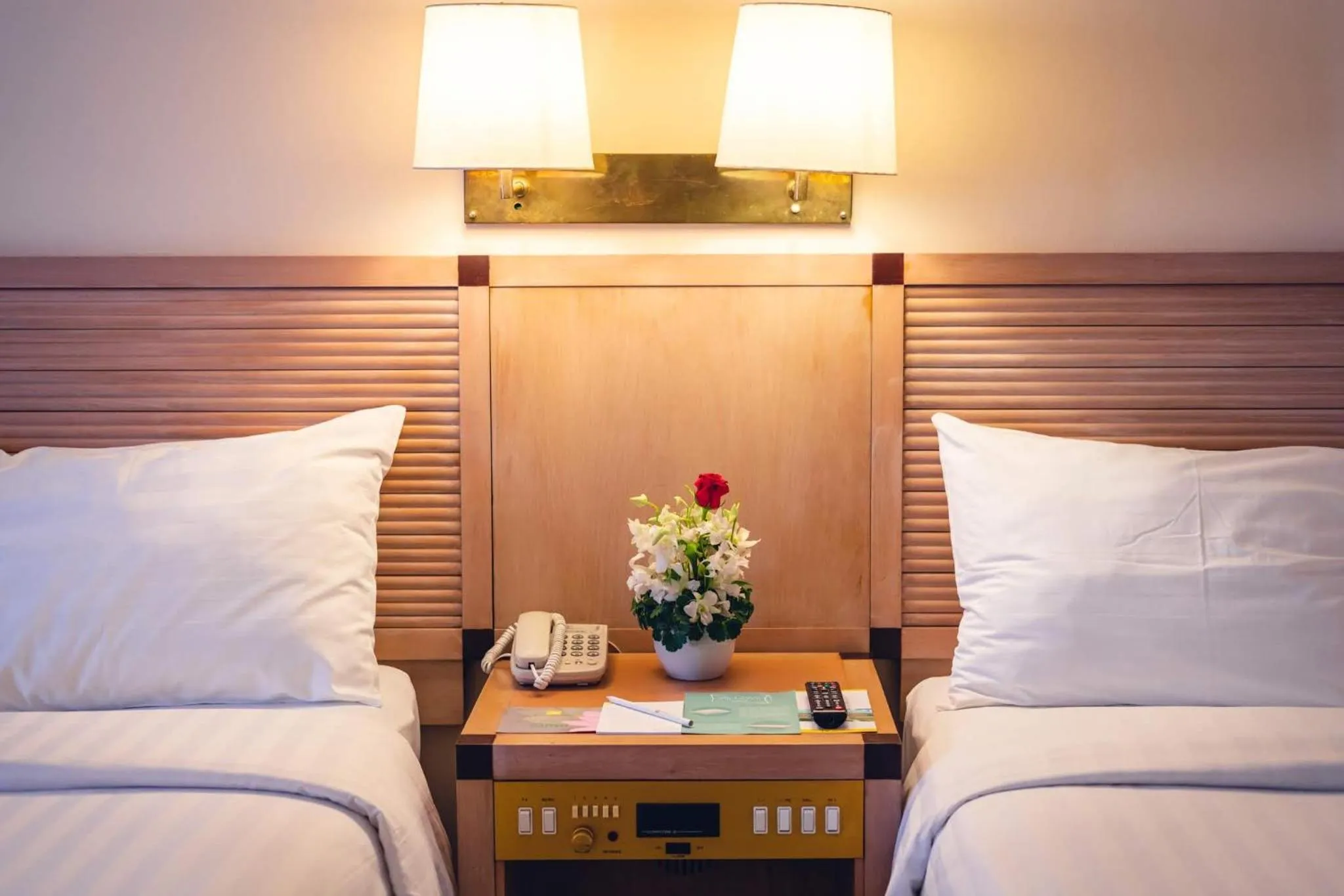 Bedroom, Bed in Hotel Cambodiana