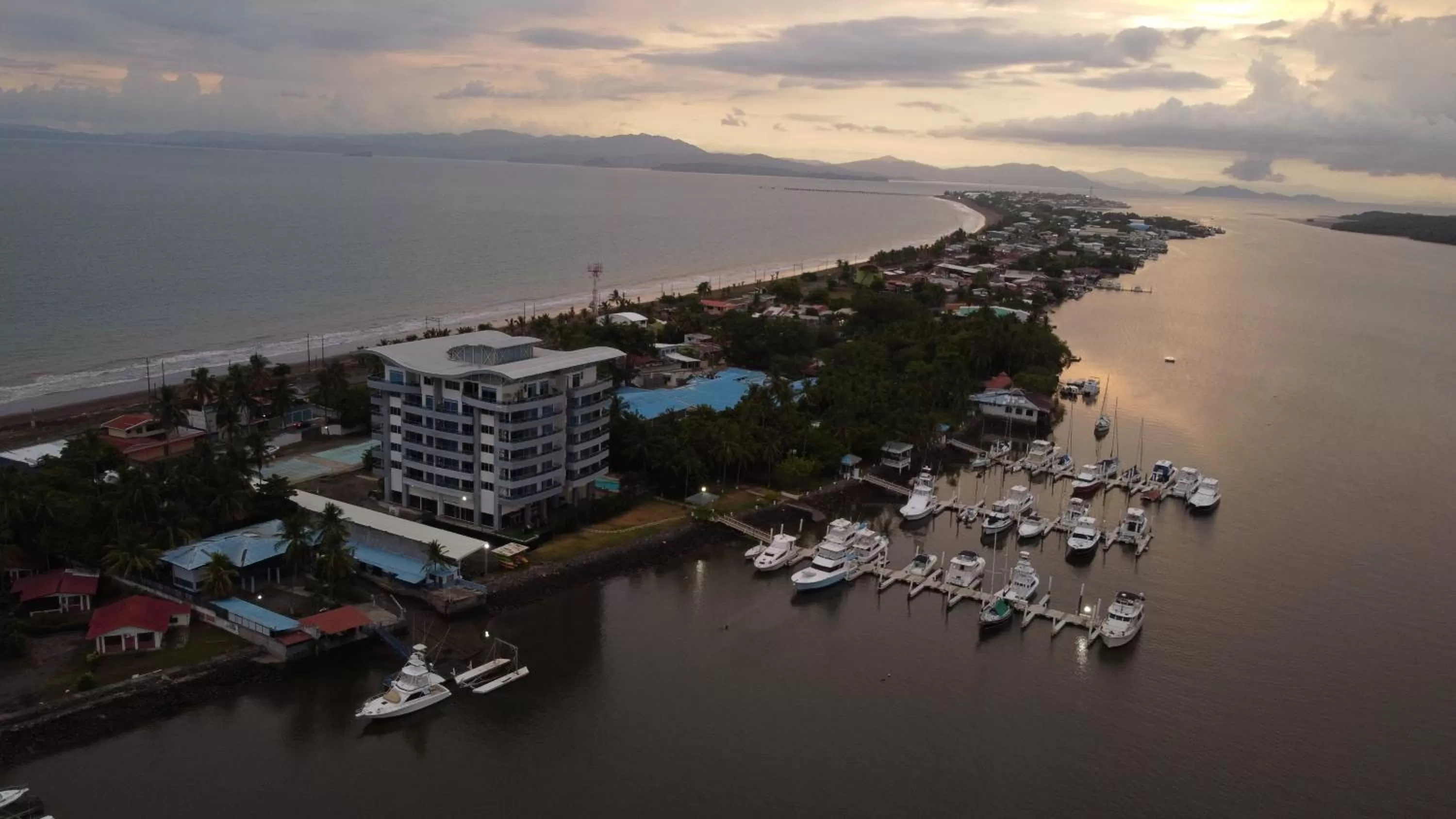 Property building in Puerto Azul Hotel
