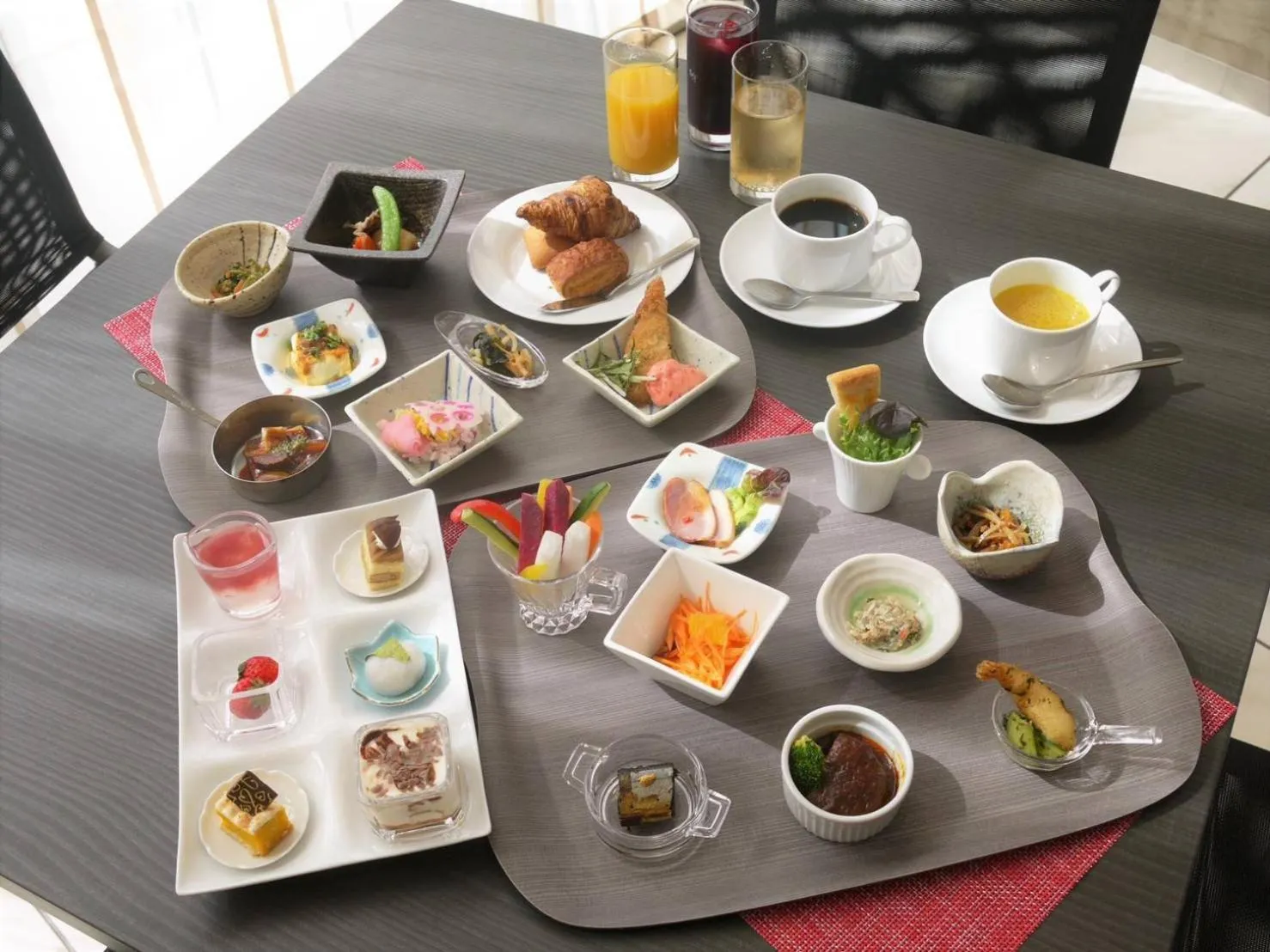 Buffet breakfast in Piazza Hotel Nara