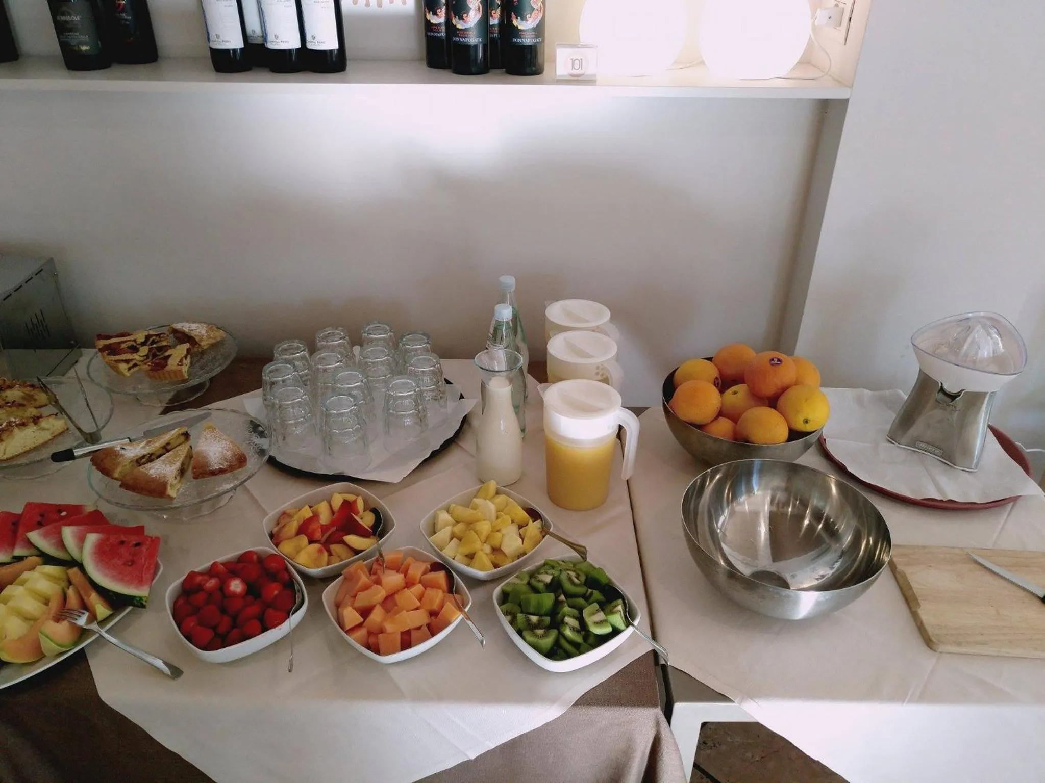 Buffet breakfast in Hotel RivaMia