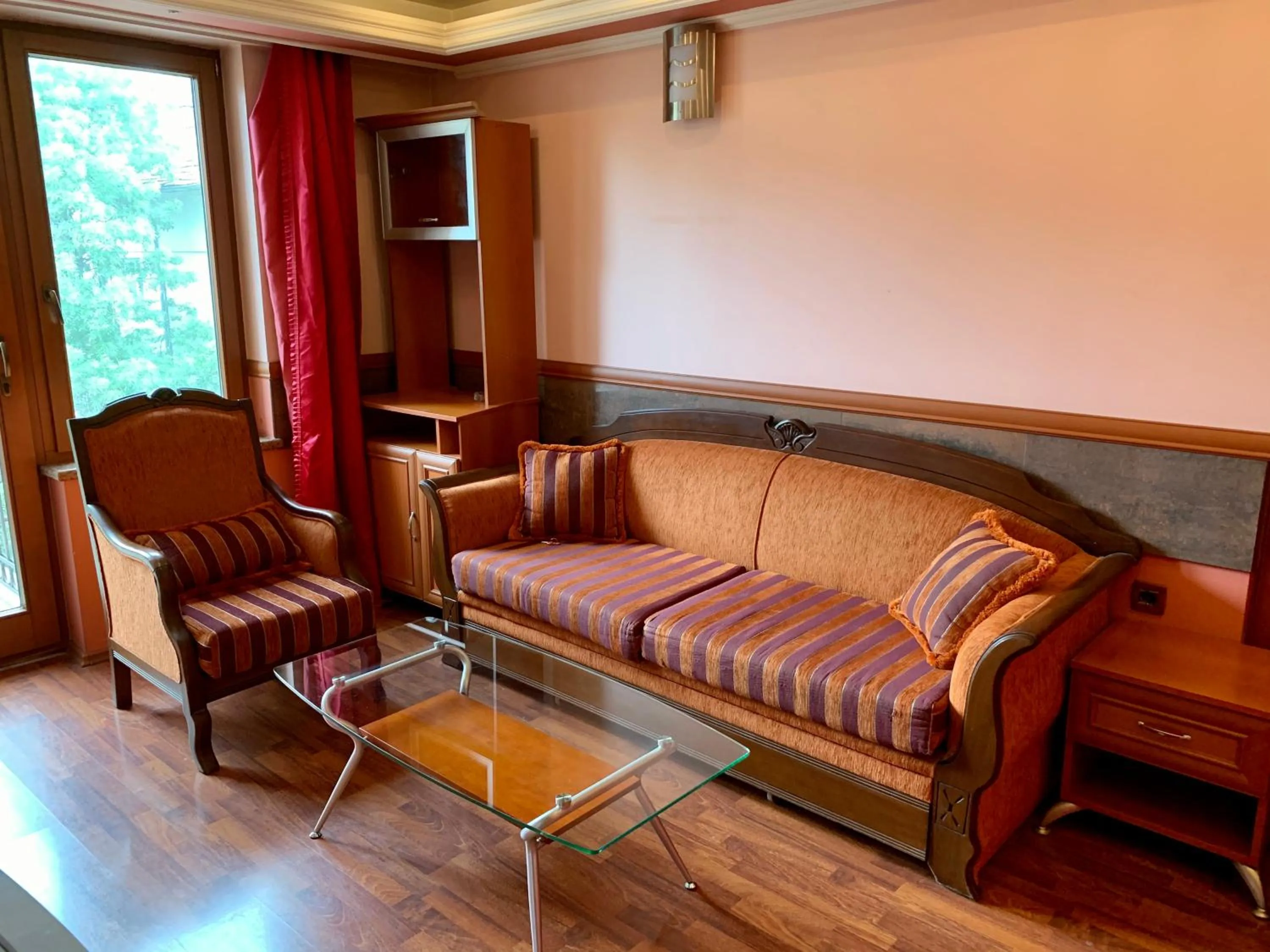 Living room in California Hotel