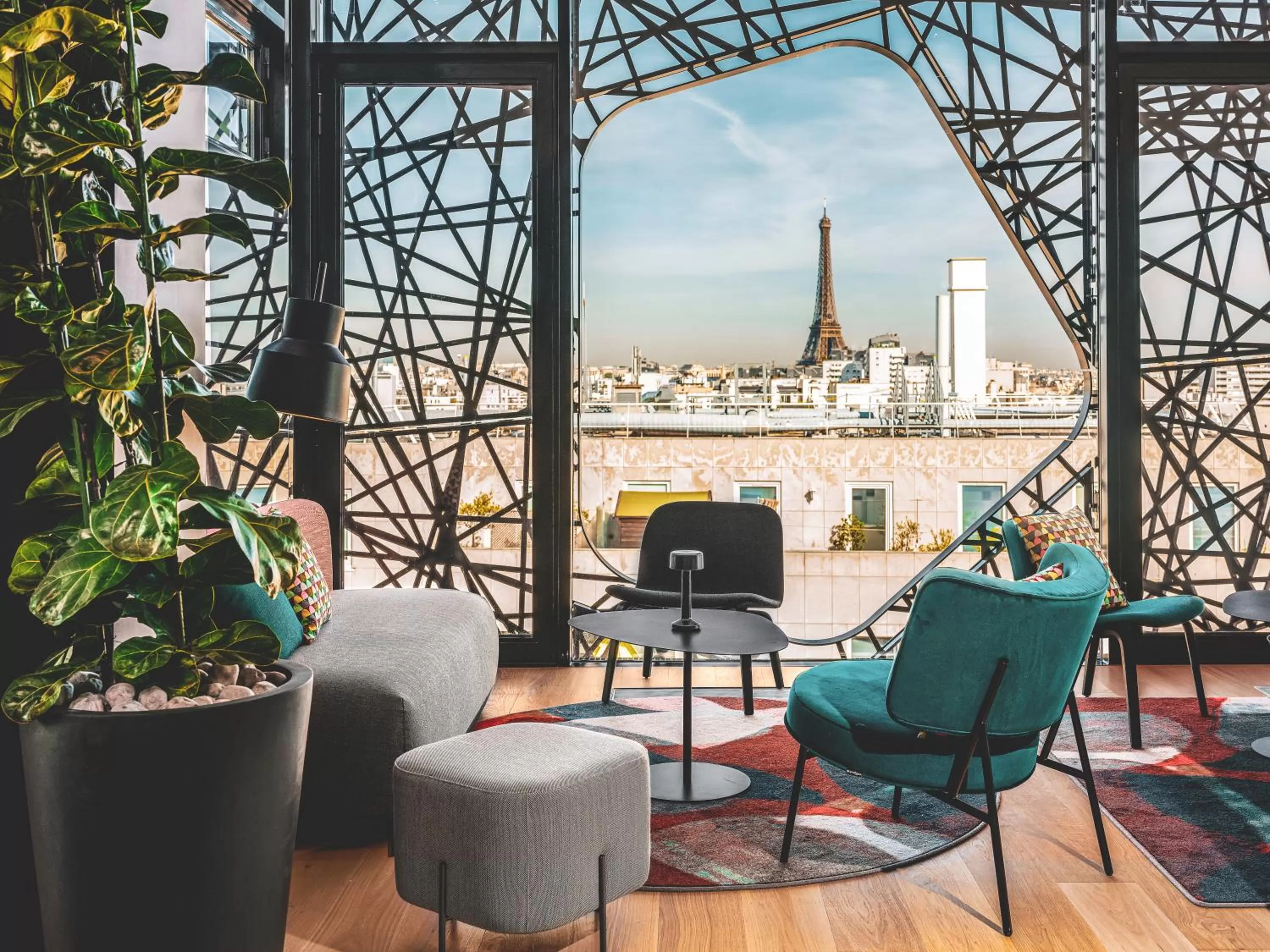 Balcony/Terrace in Novotel Paris Vaugirard Montparnasse