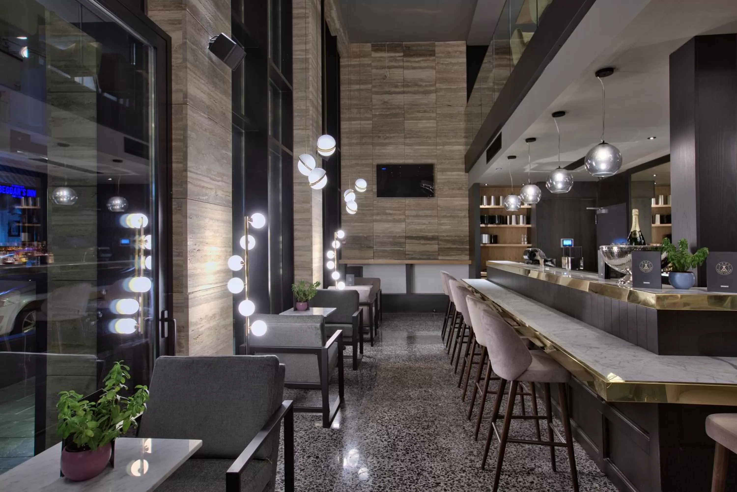 Lounge or bar in Number 11 St Julian's Malta - Handwritten Collection