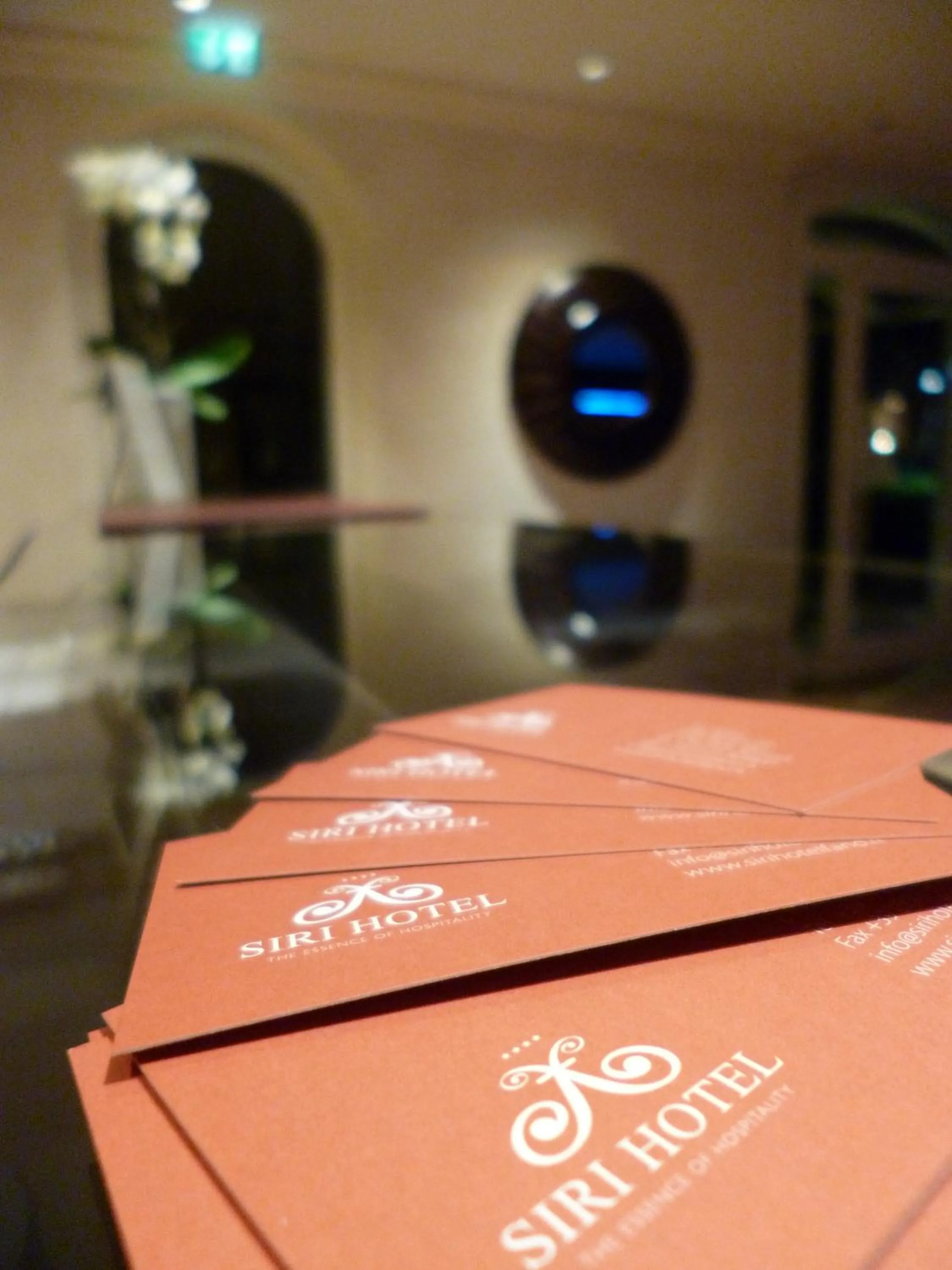 Lobby or reception in Siri Hotel