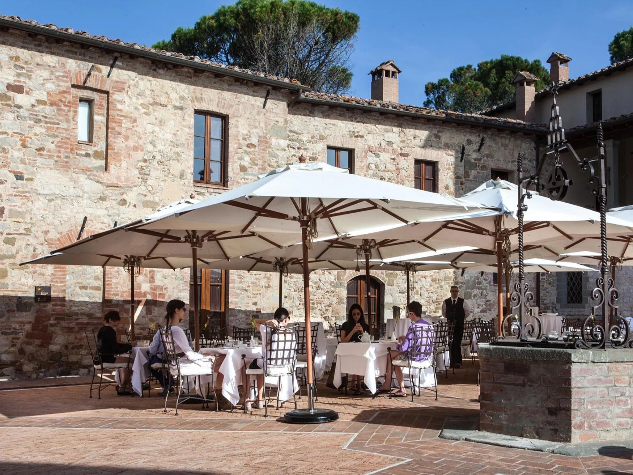 Restaurant/places to eat in Castel Monastero - The Leading Hotels of the World