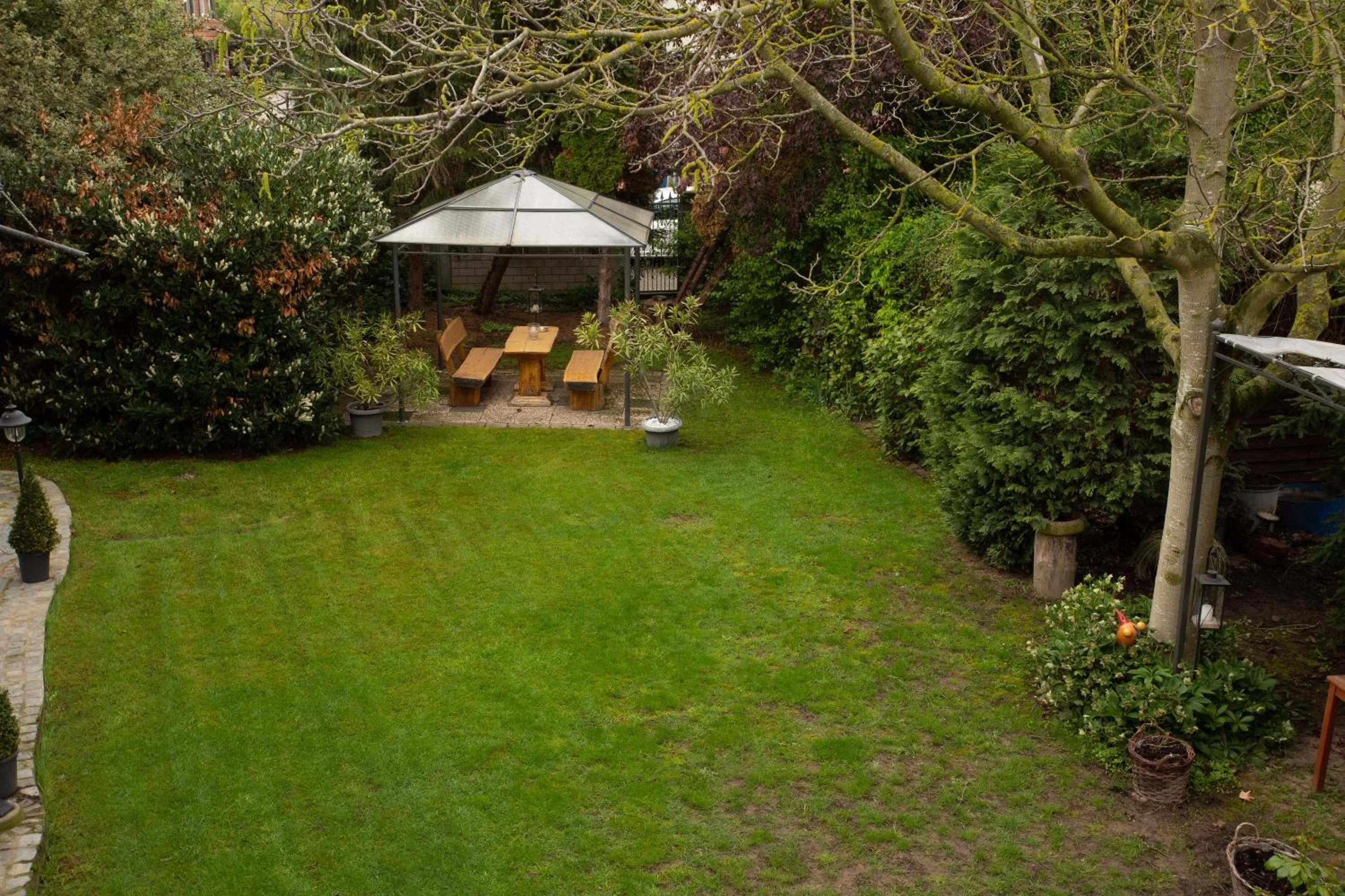 Garden in Gästehaus Am Vogelsang