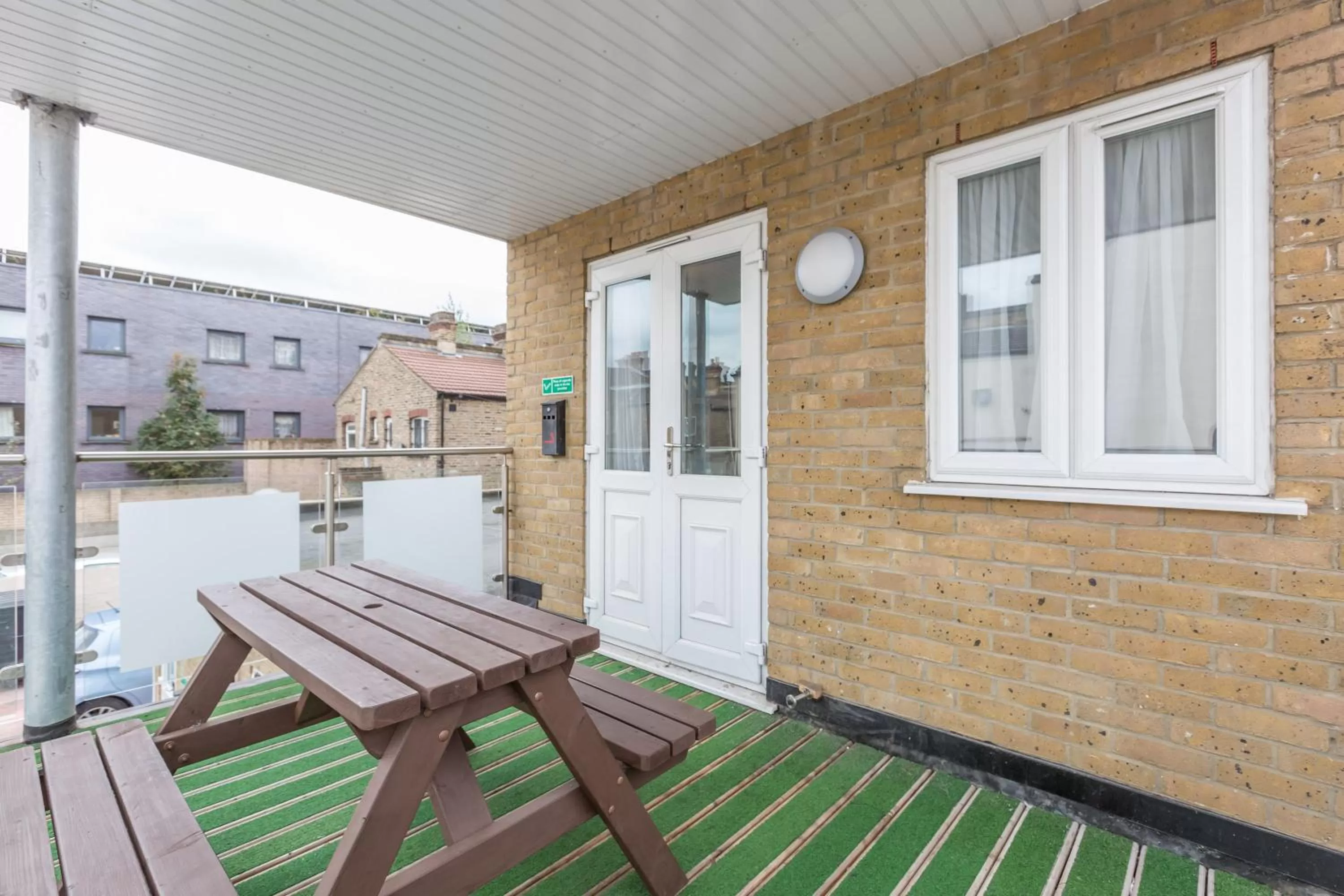 Balcony/Terrace in Prince Regent Hotel Excel London