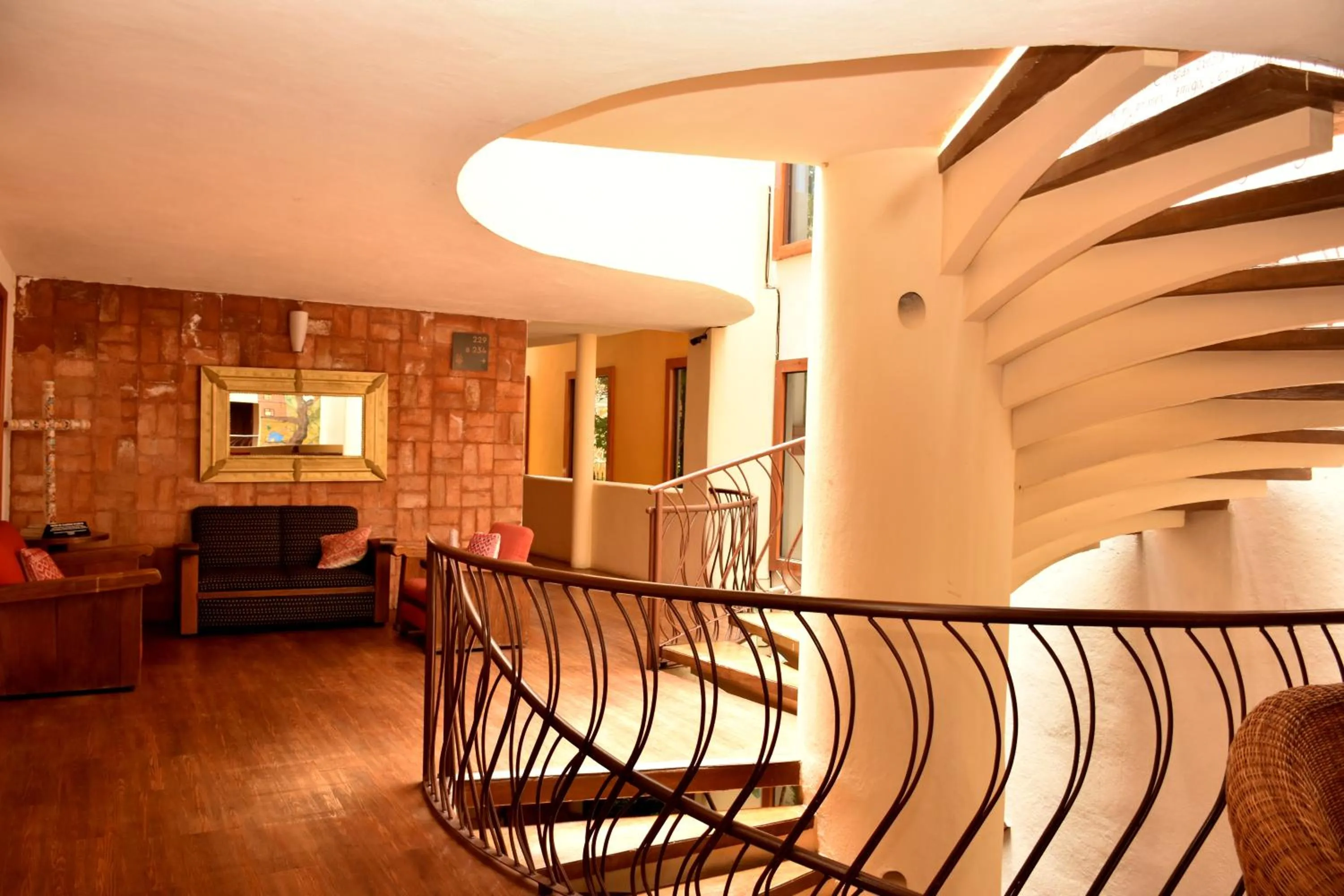 Living room in Hotel Mansion Del Valle