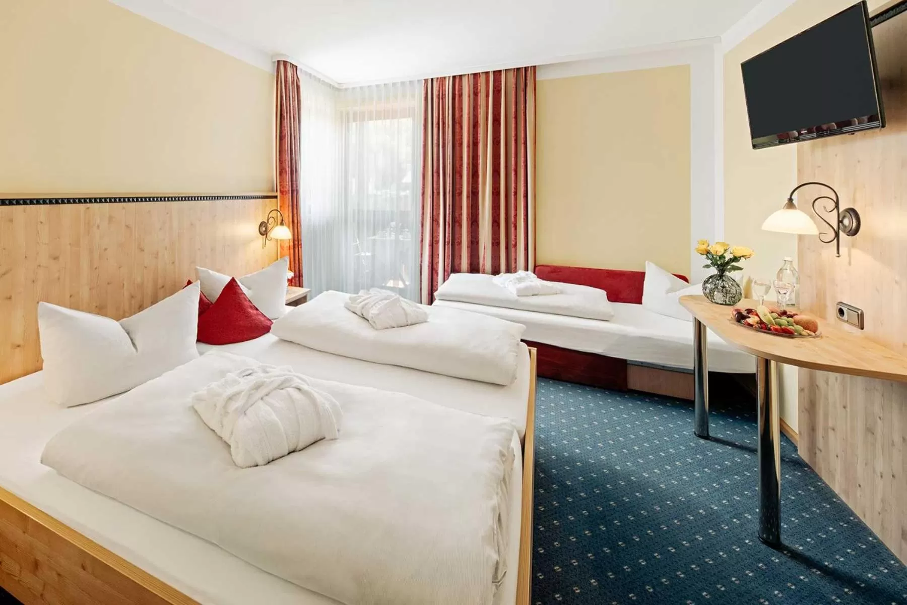 Bed in Hotel Park Cafe Reichl