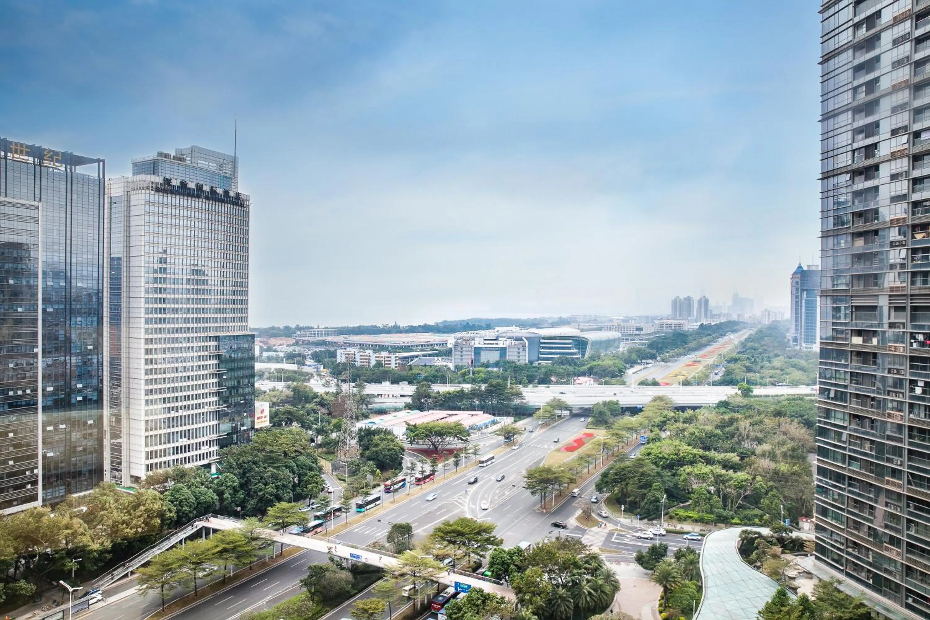 City view in The Langham, Shenzhen