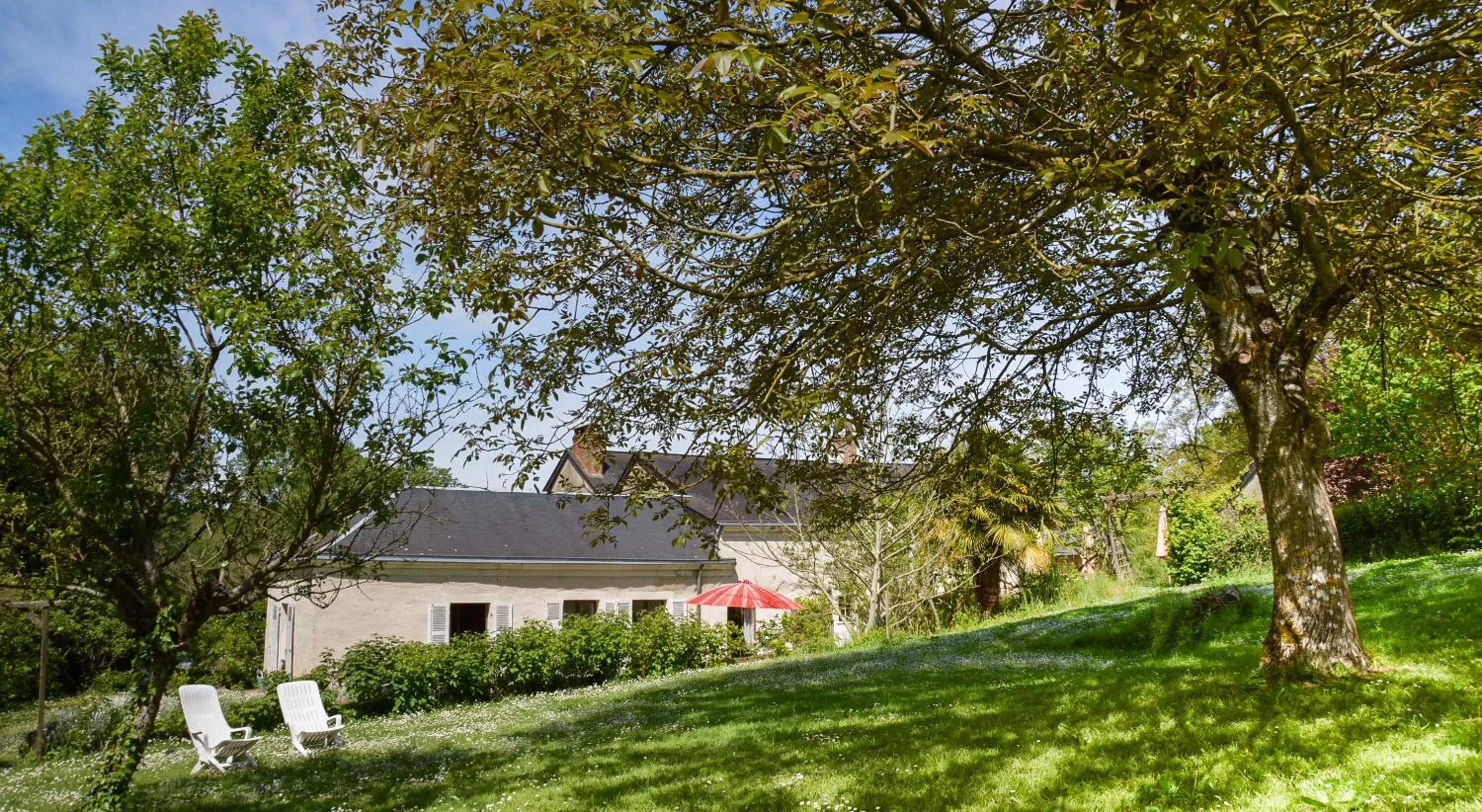 Garden, Property Building in La Barillerie