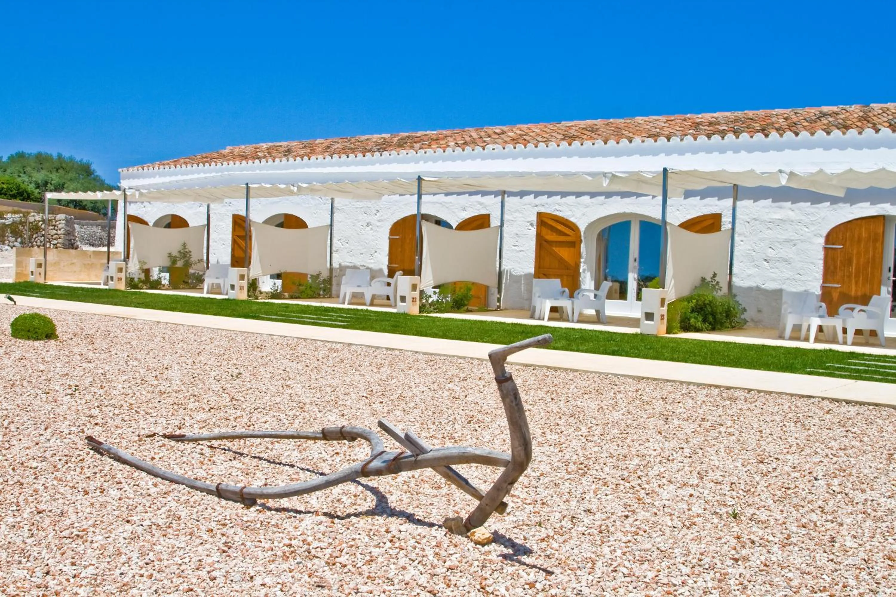 Garden in Hotel Rural Binigaus Vell
