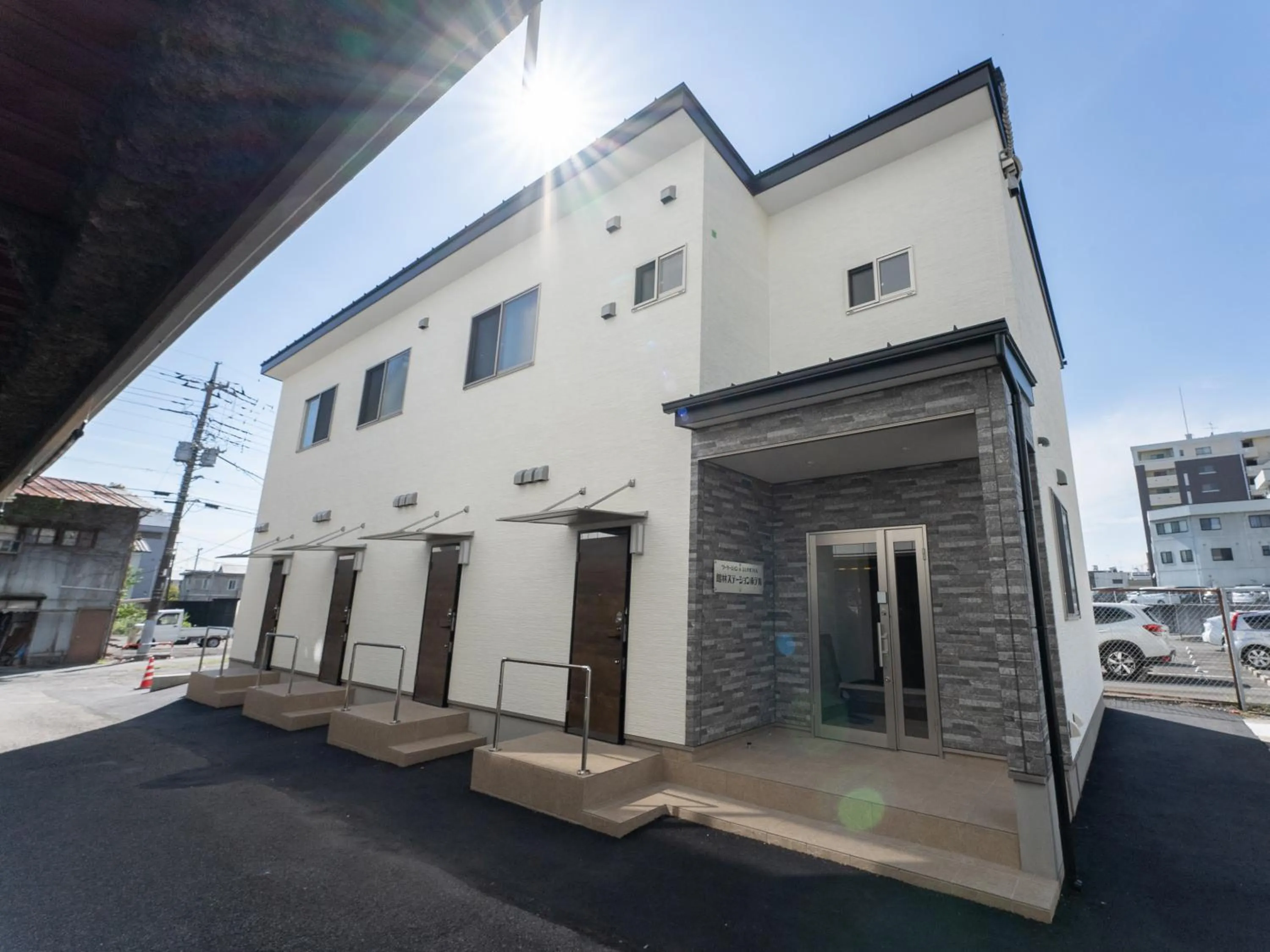 Property building in Tabist Tatebayashi Station Hotel