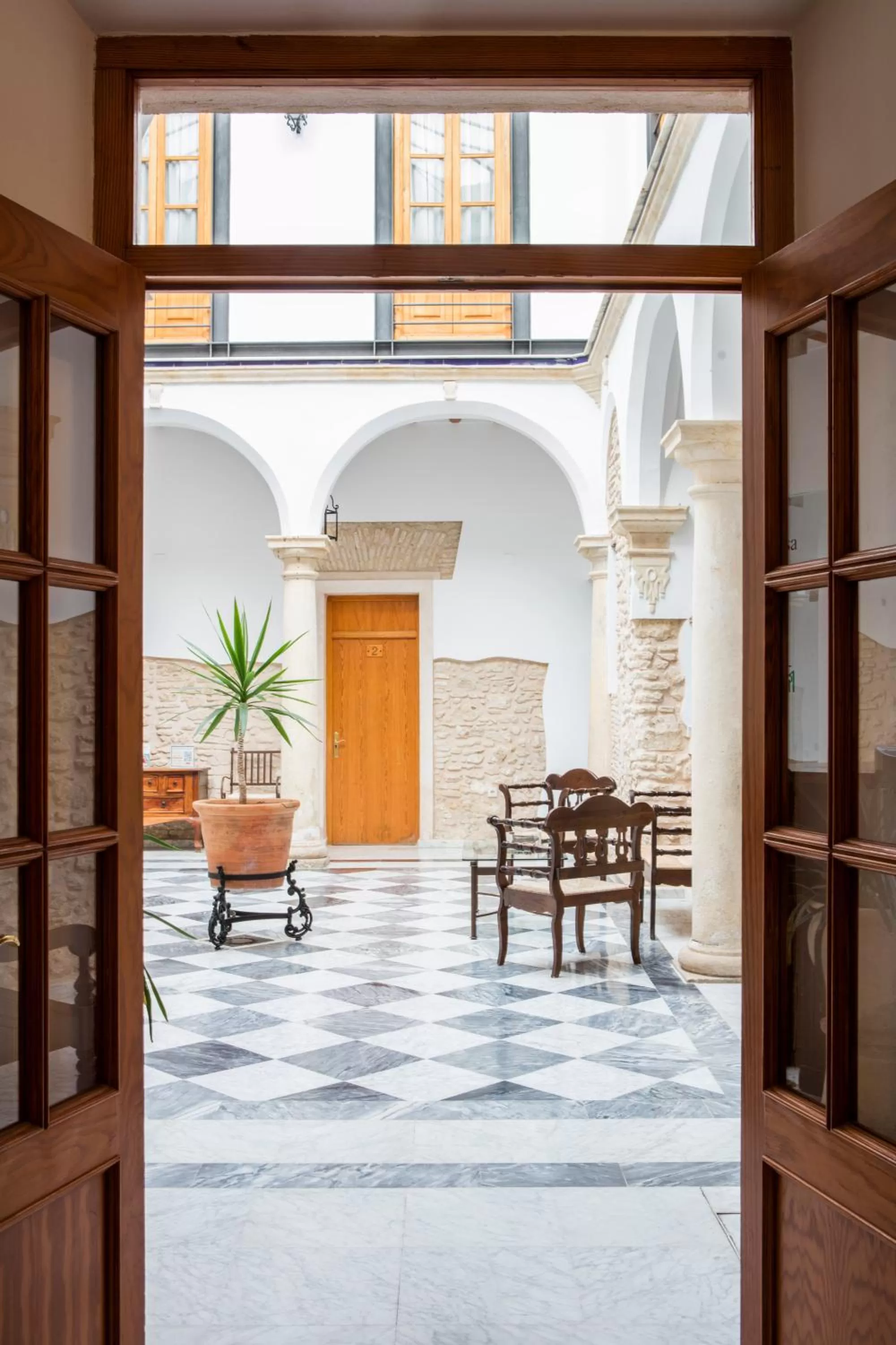 Patio in Hotel Tugasa Casa Palacio Medina Sidonia