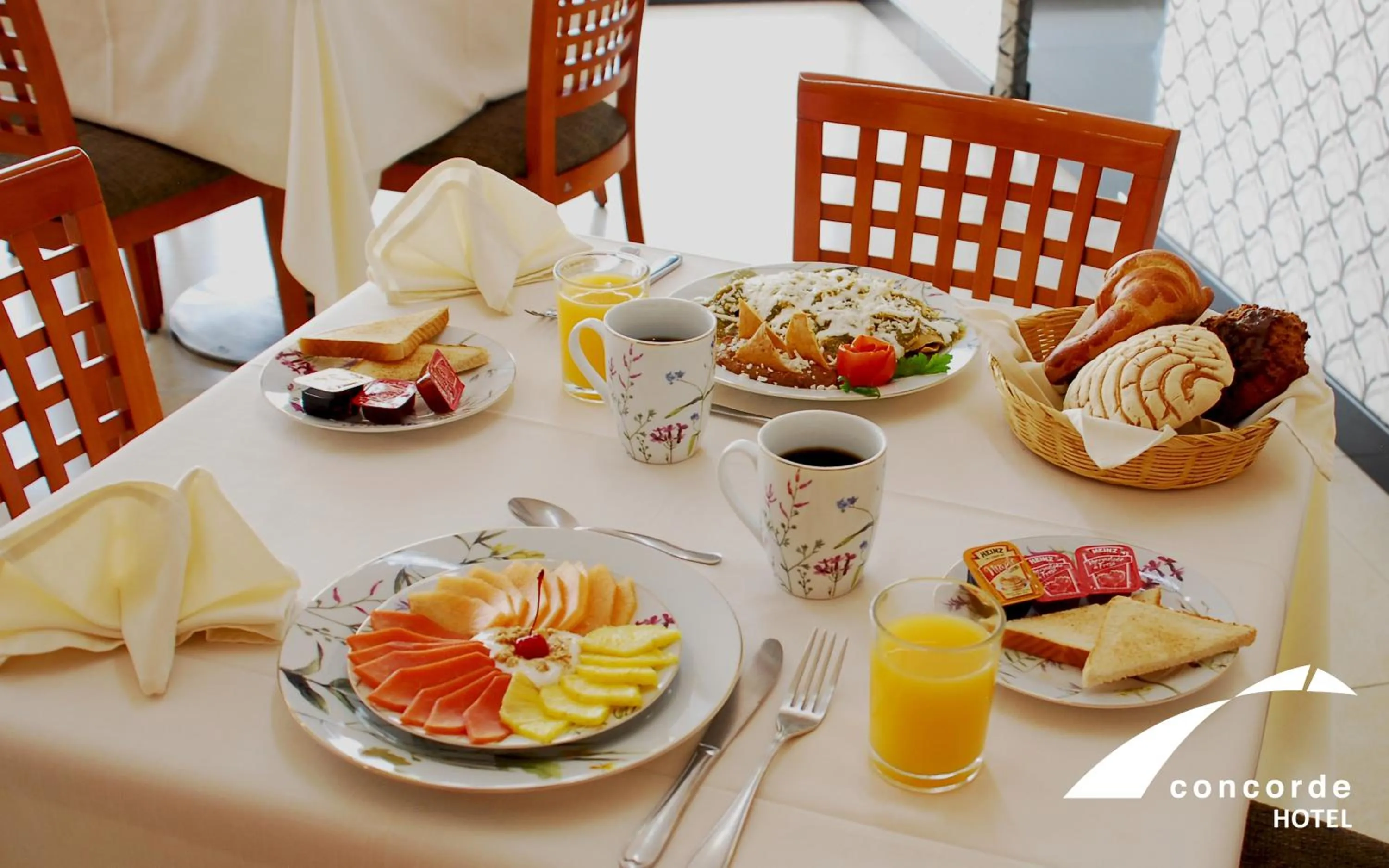 Breakfast in Hotel Concorde Toluca