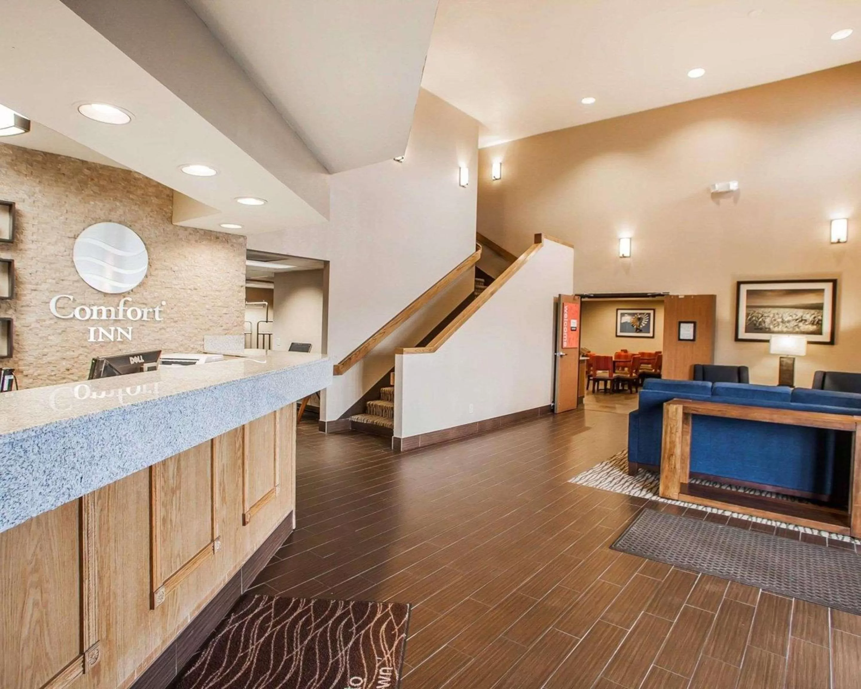 Lobby or reception in Comfort Inn Marshalltown South