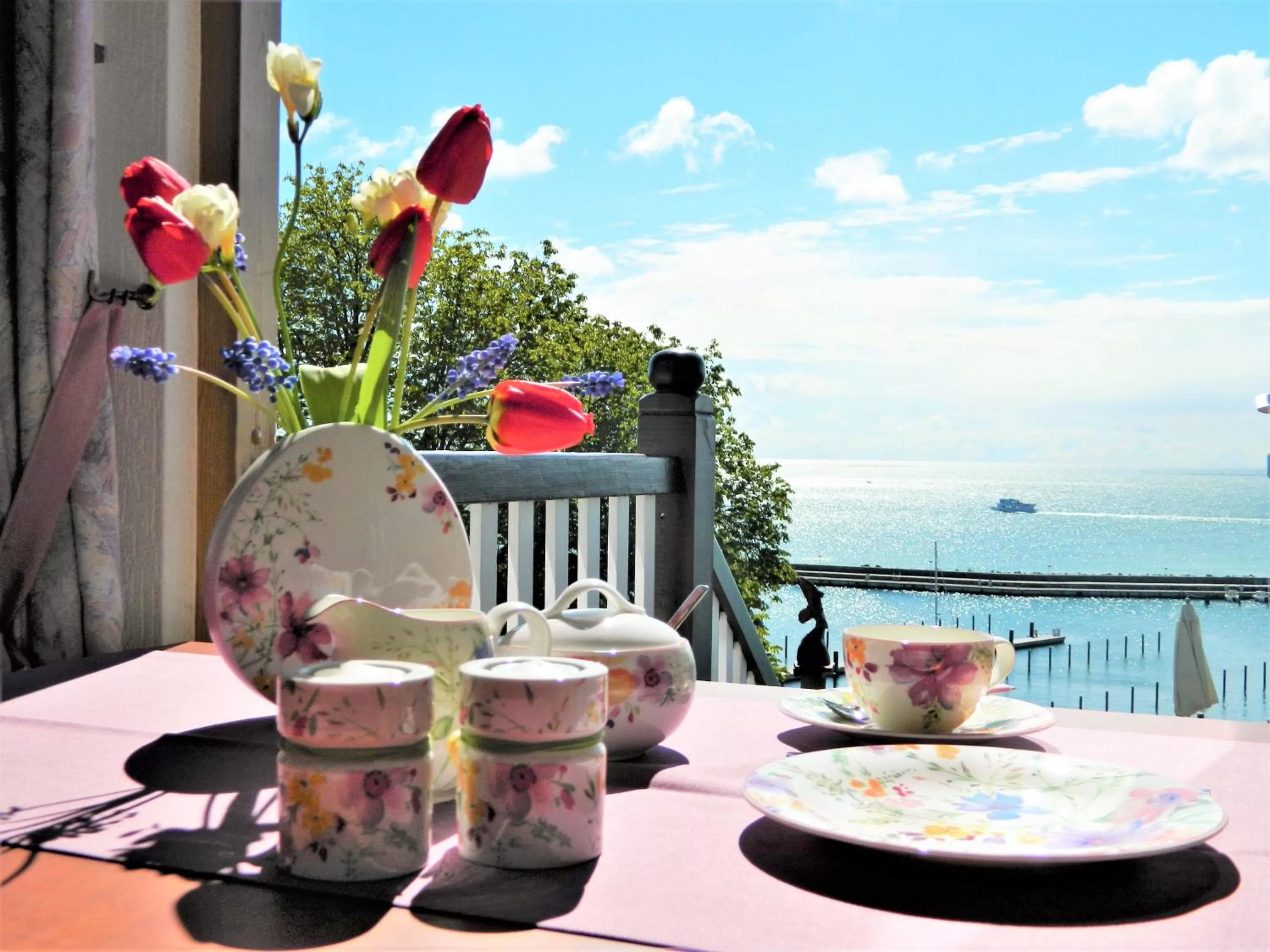 Sea view in Hotel Waterkant