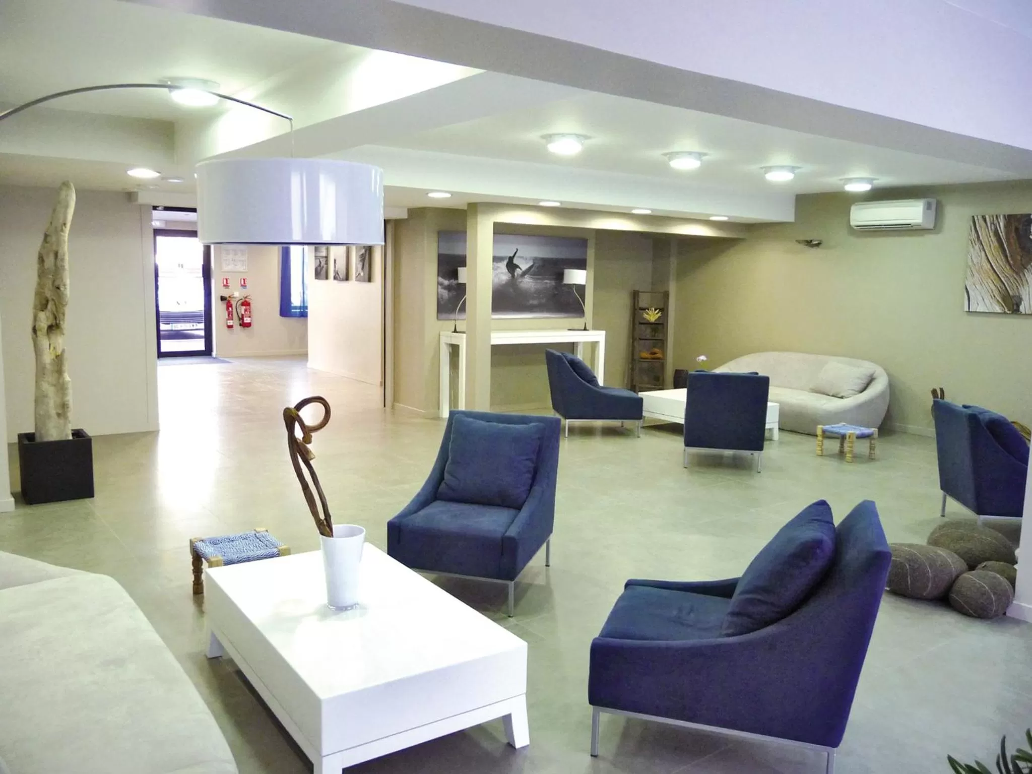 Lobby or reception in Lagrange Vacances Les Patios Eugénie