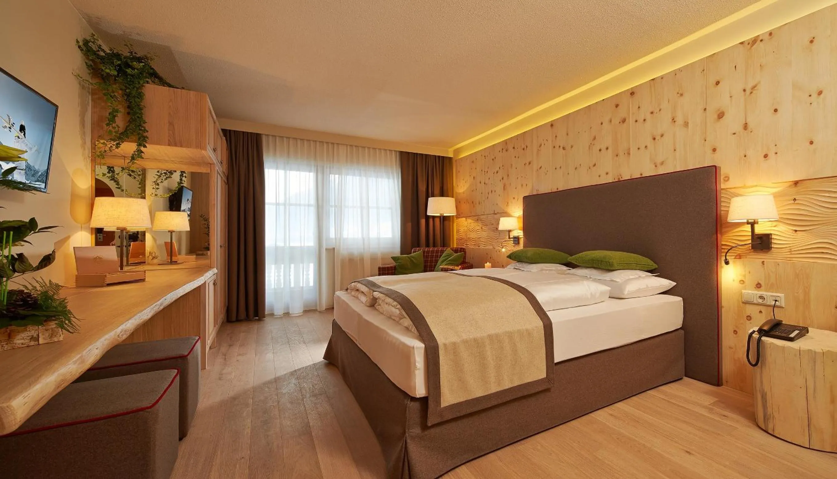 Bed in Alpeiner - Nature Resort Tirol