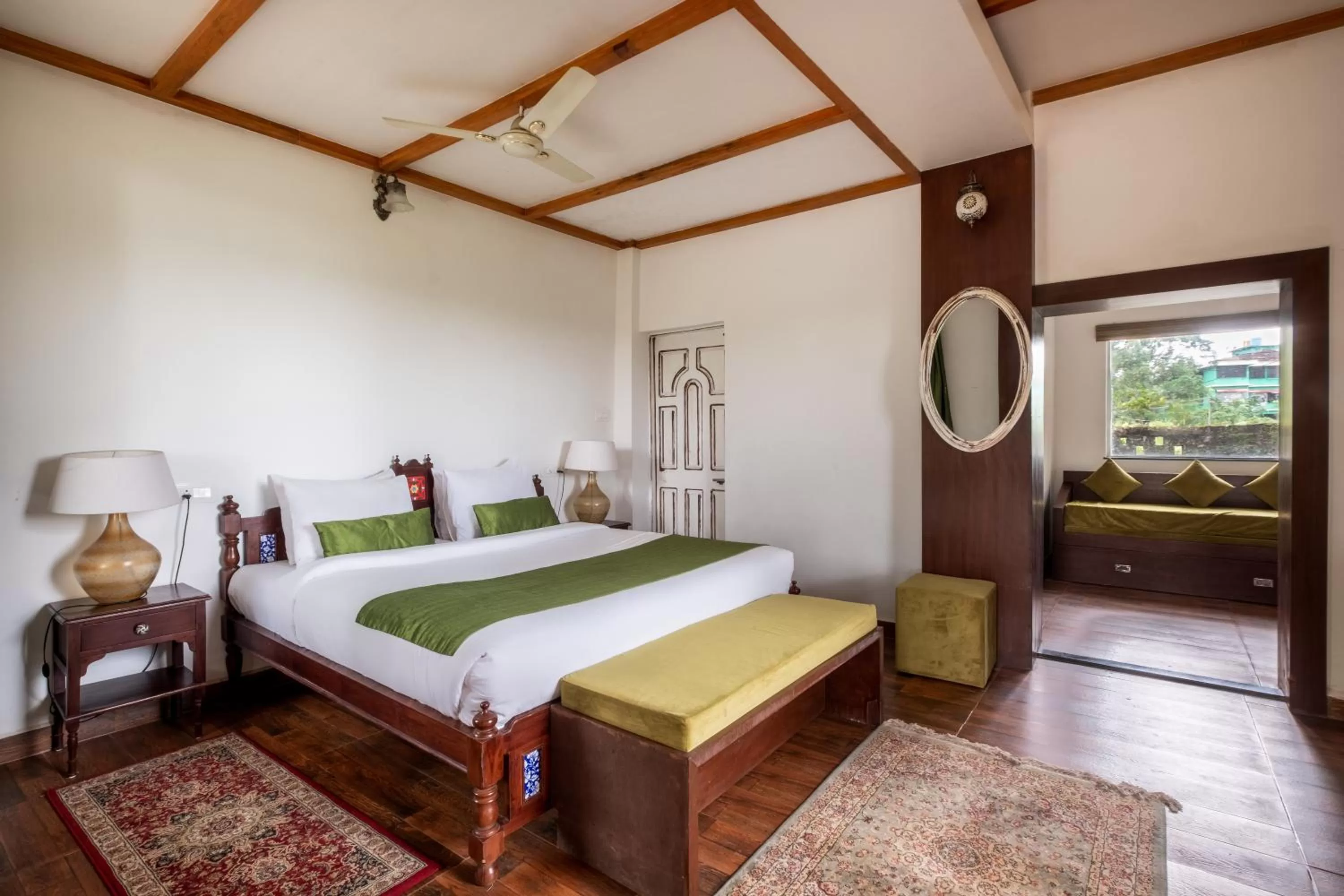 Bed in ROSASTAYS South Goa