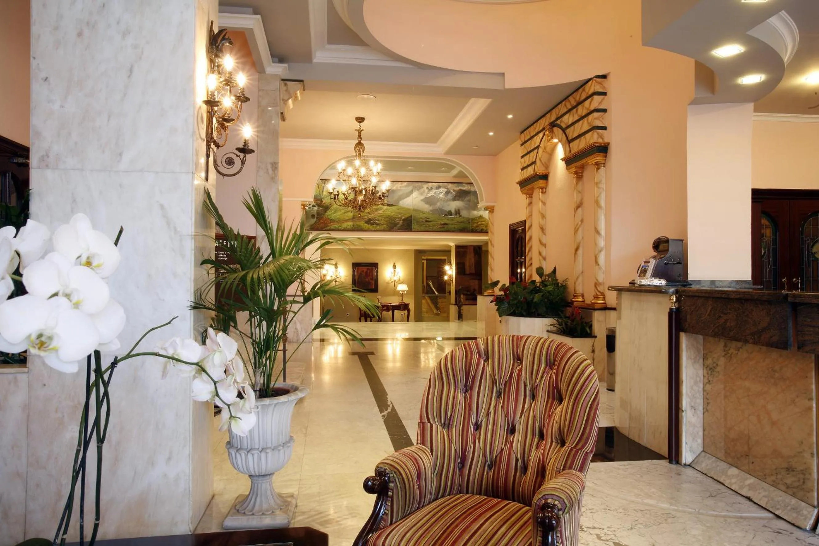 Lobby or reception in Hotel Alcomar
