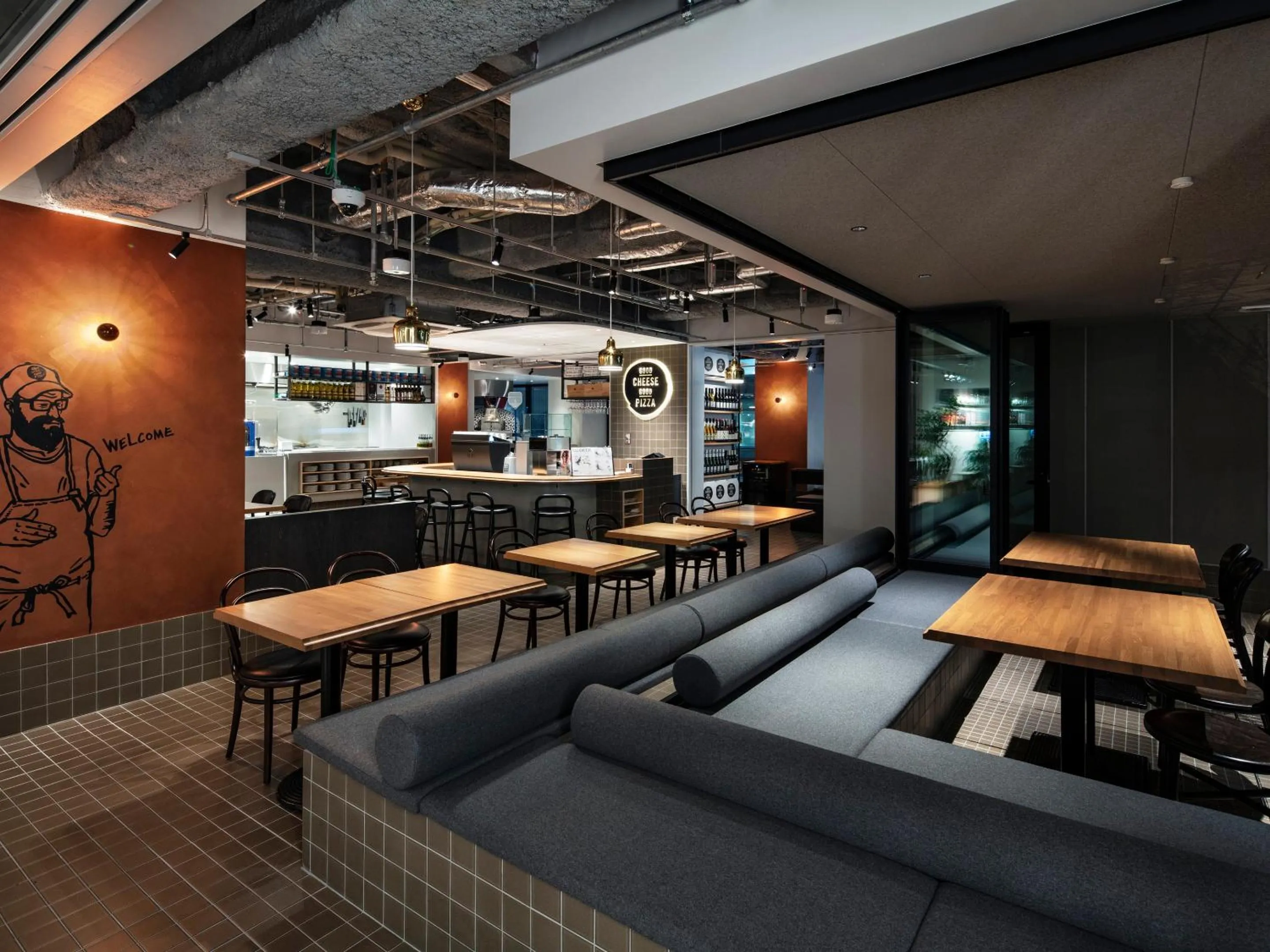 Restaurant/places to eat in all day place shibuya